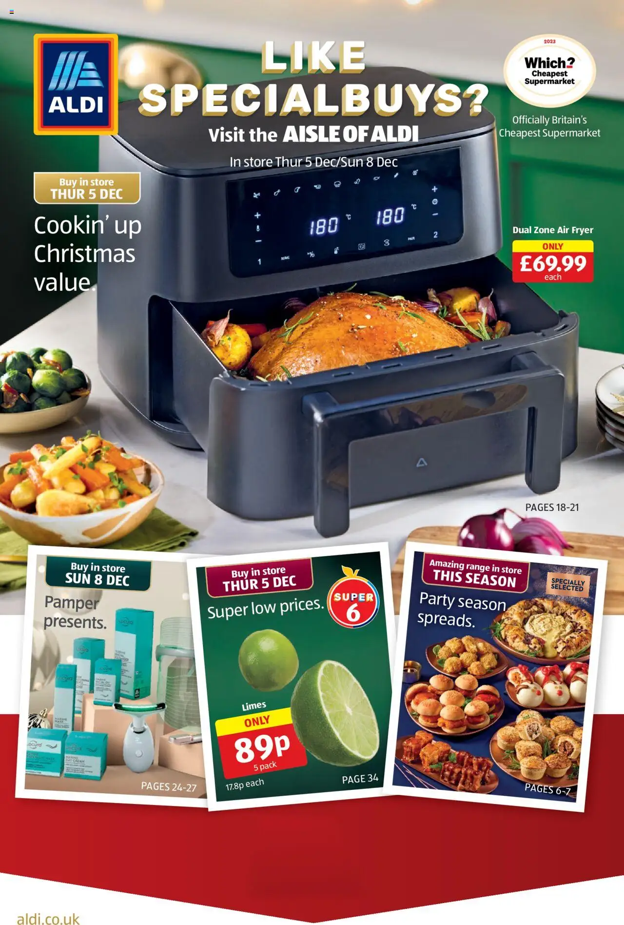 Aldi Christmas 2024 offers 05/12 - 08/12 || Deals & Sales