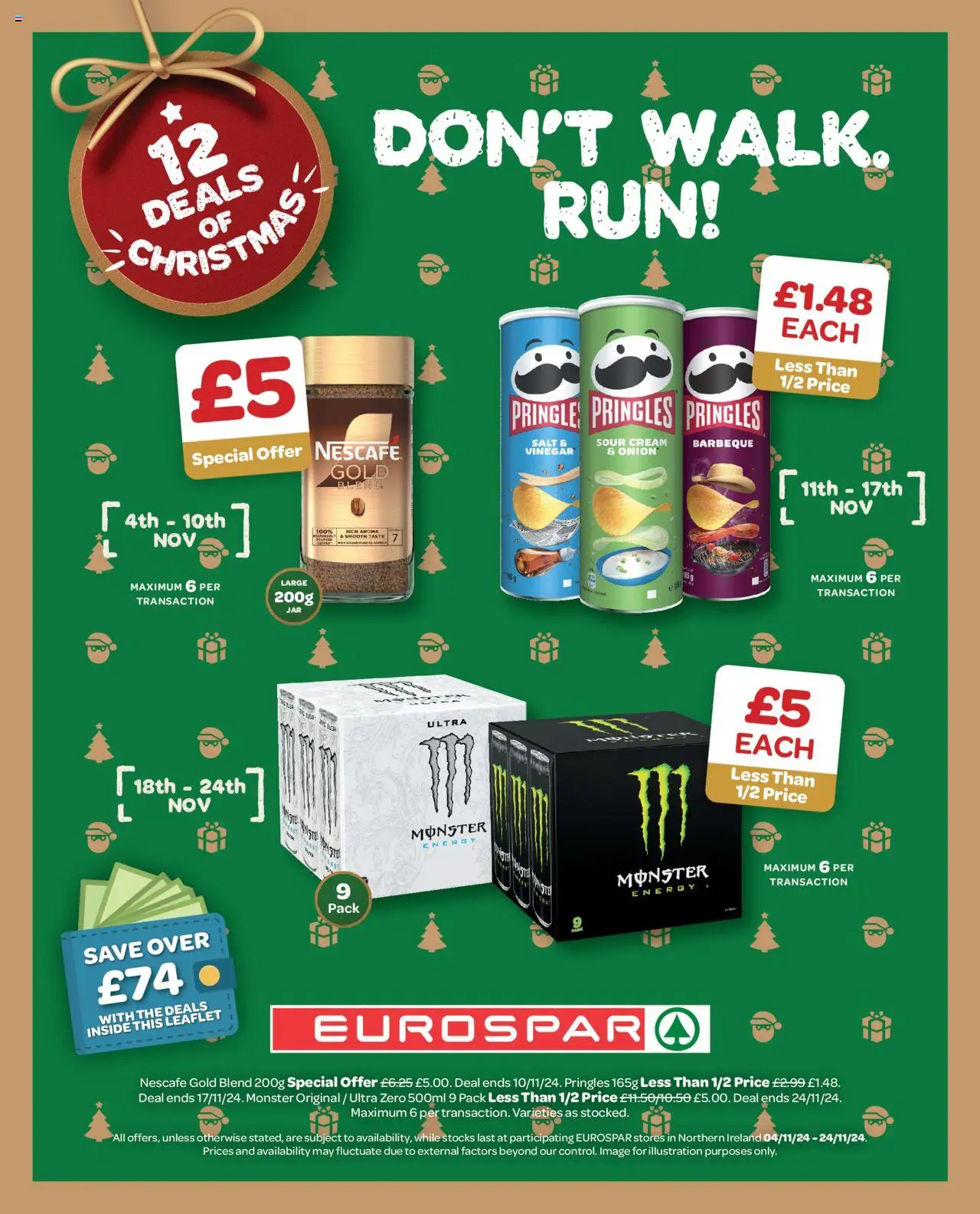 Spar Christmas 2024 offers 04/11 - 24/11 || Deals & Sales