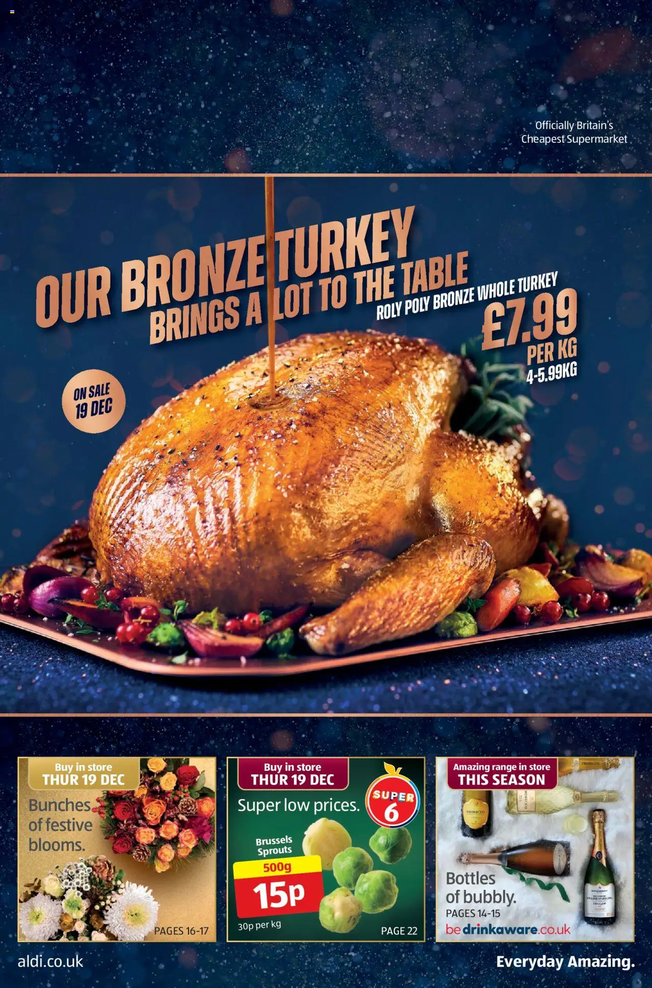 Aldi Christmas 2024 offers 19/12 - 19/12 || Deals & Sales