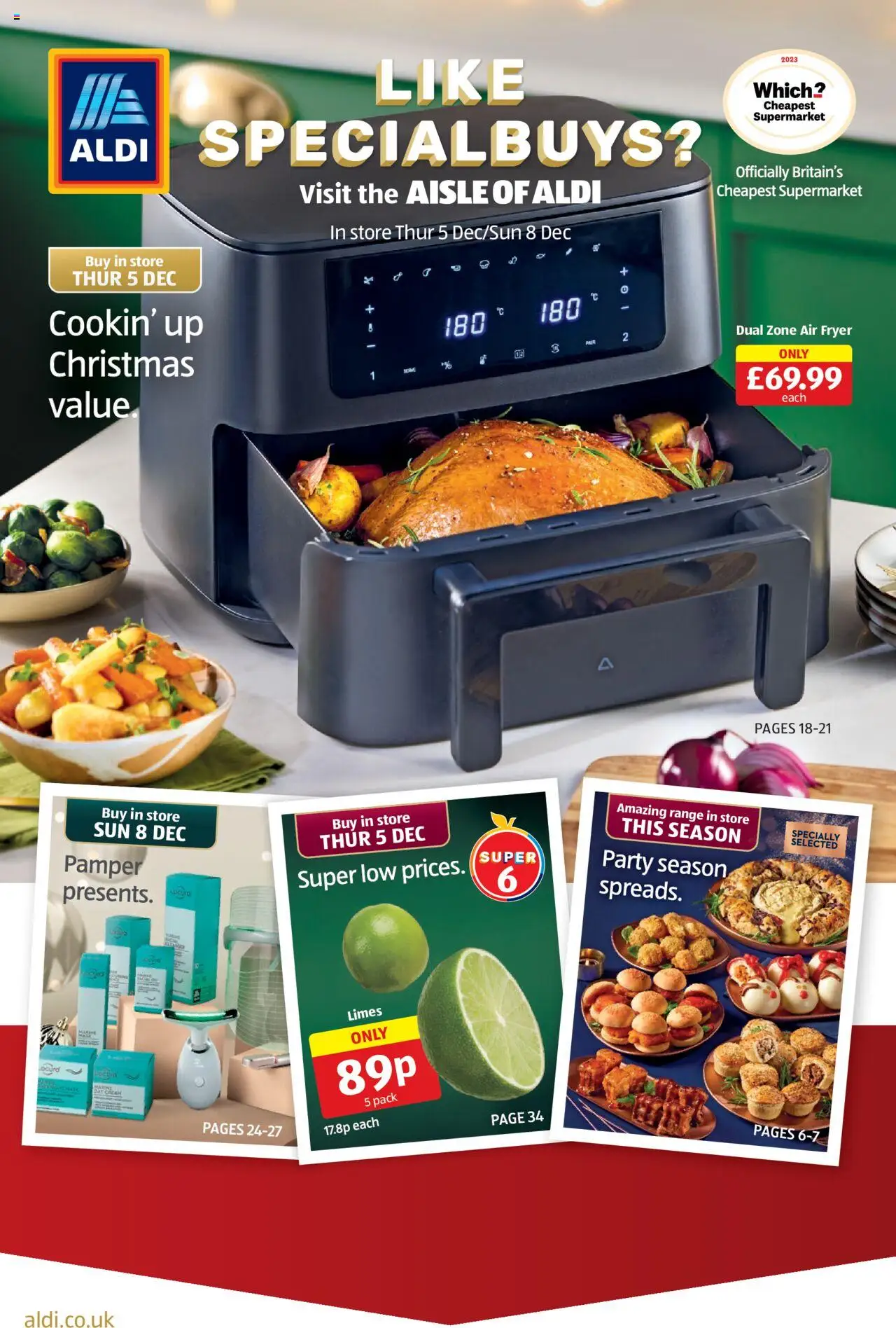 Aldi Christmas 2024 offers 05/12 - 08/12 || Deals & Sales