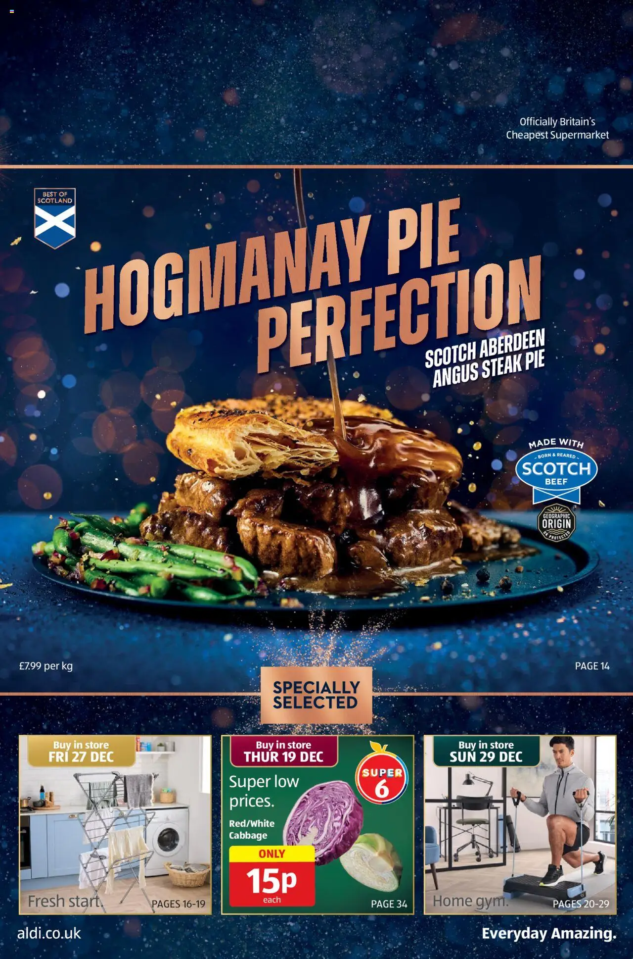 Aldi - Weekly offers Scottish Specialbuys (27/12/2024 - 29/12/2024) - Offers Online