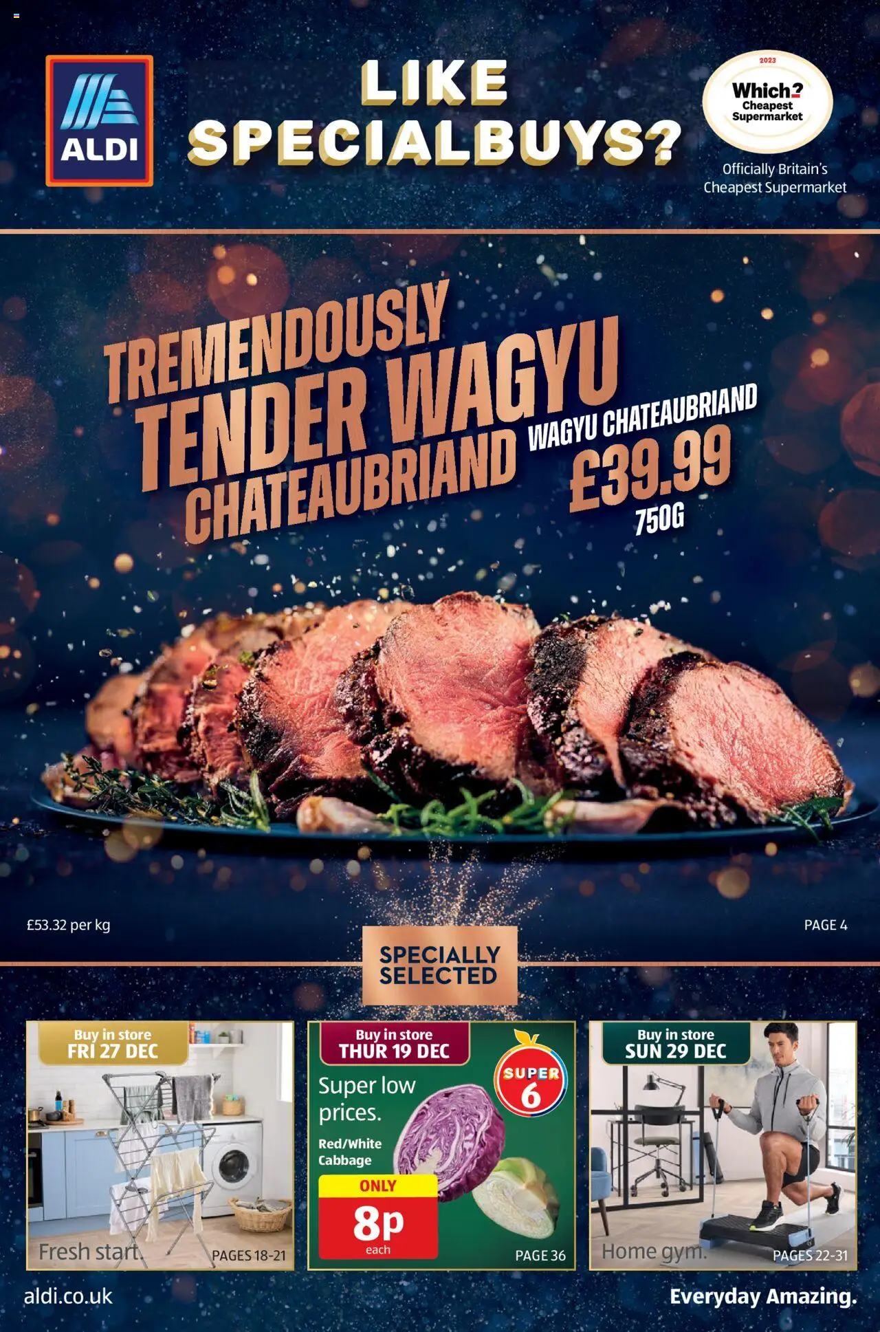 Aldi - Weekly offers UK Specialbuys (27/12/2024 - 29/12/2024) - Offers Online