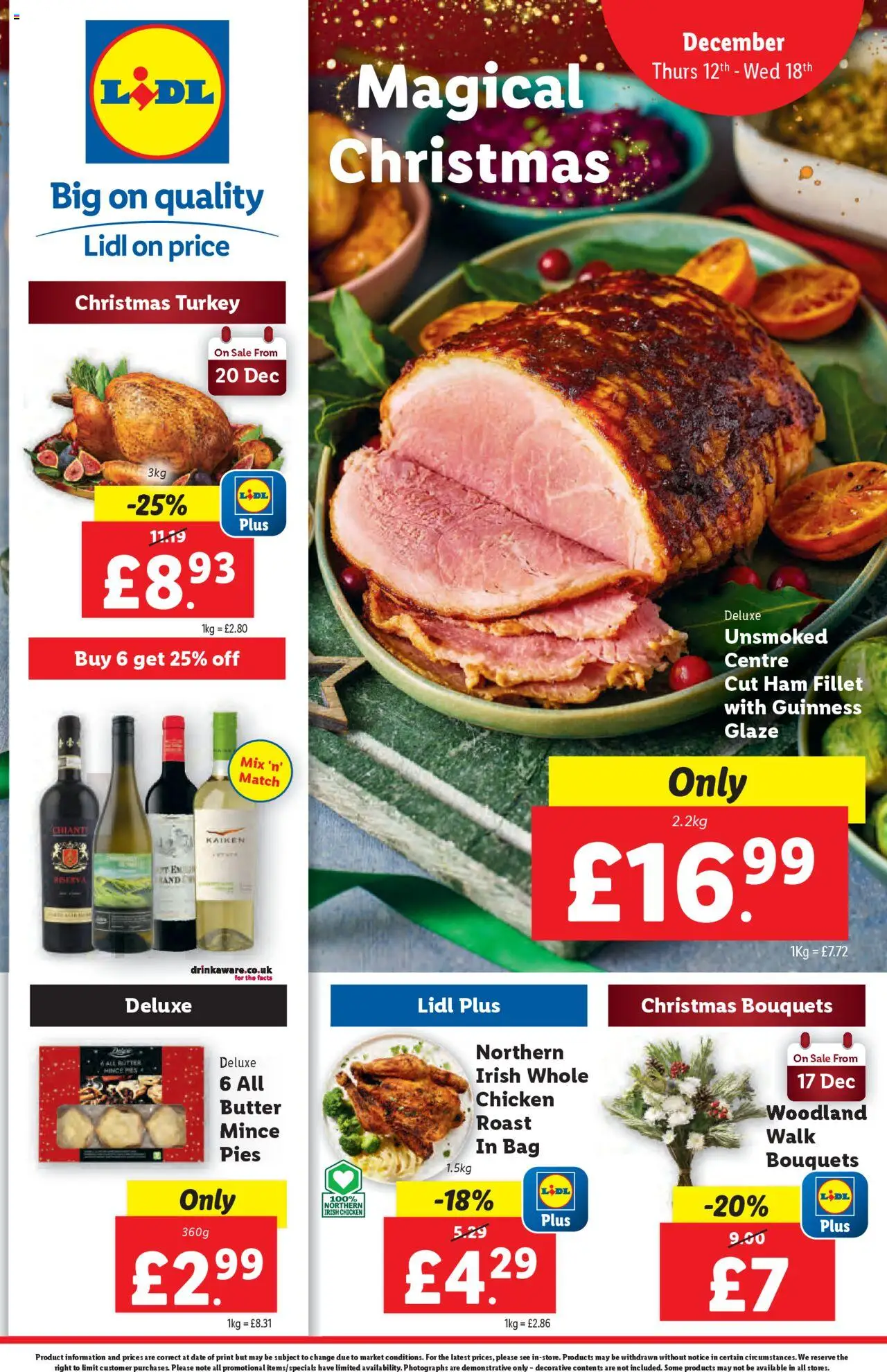 Lidl Christmas 2024 offers 12/12 - 18/12 || Deals & Sales