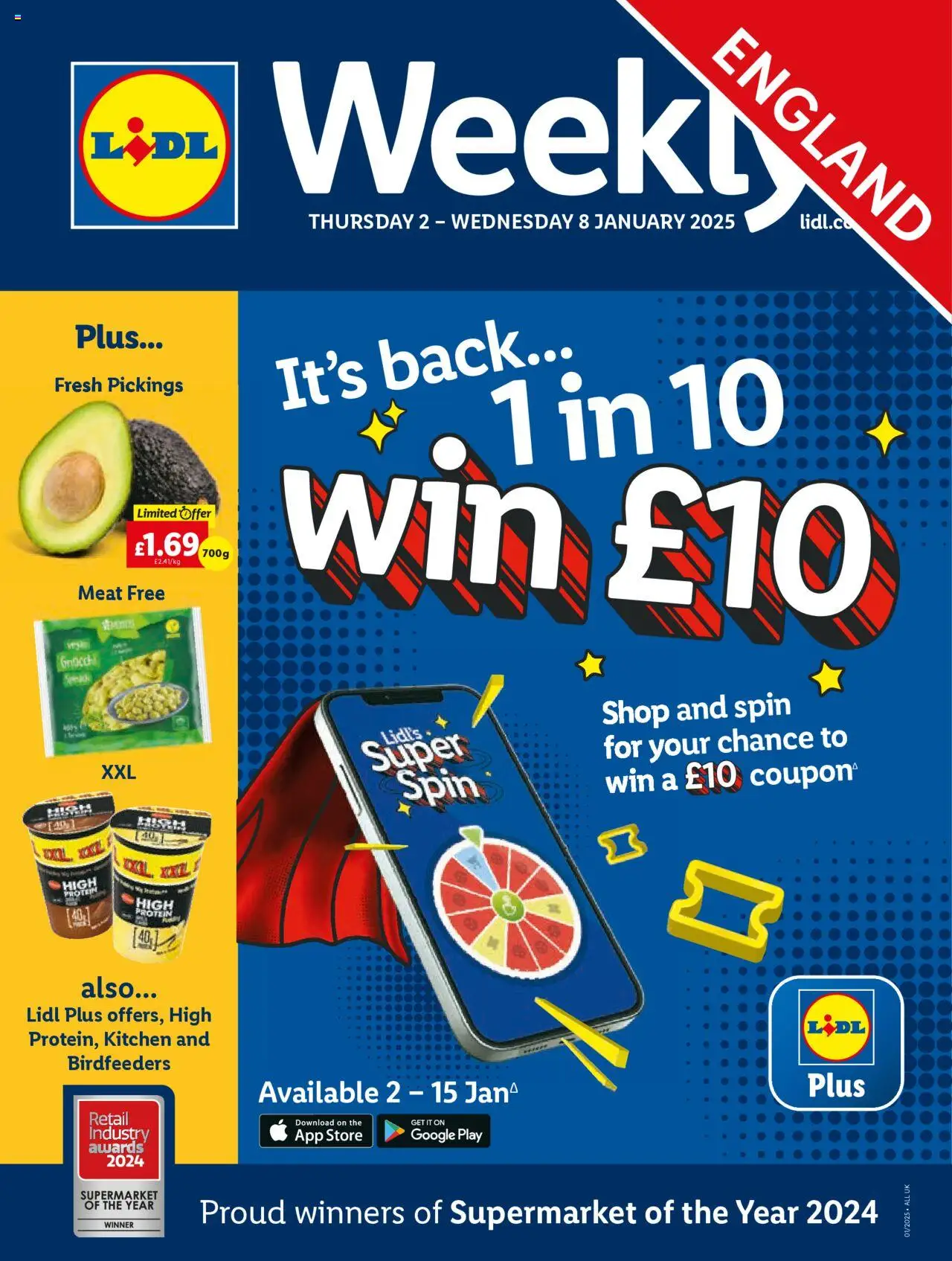 Lidl - Lidl Weekly (02/01/2025 - 08/01/2025) - Offers Online