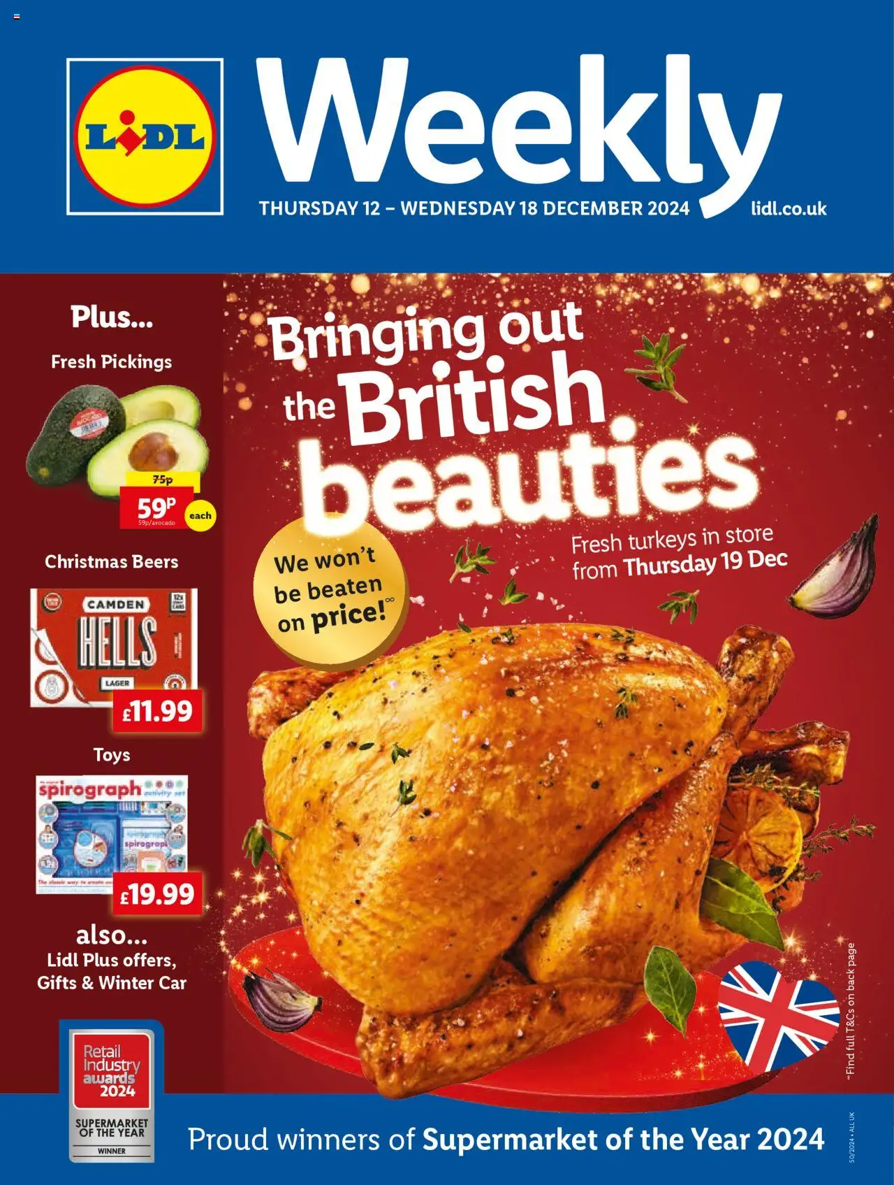 Lidl - Lidl Weekly (12/12/2024 - 18/12/2024) - Offers Online