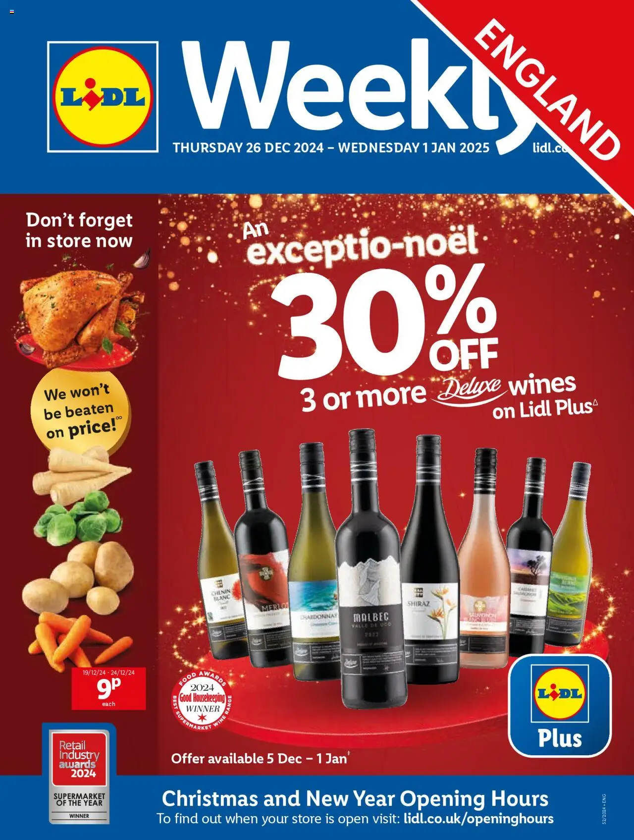 Lidl - Lidl Weekly (26/12/2024 - 01/01/2025) - Offers Online