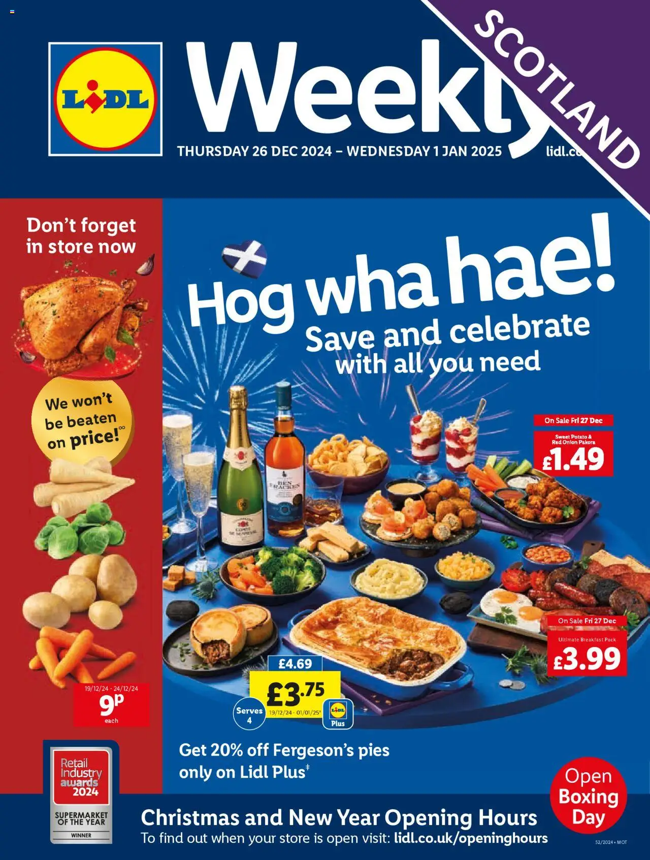 Lidl - Lidl Weekly Scotland (26/12/2024 - 01/01/2025) - Offers Online