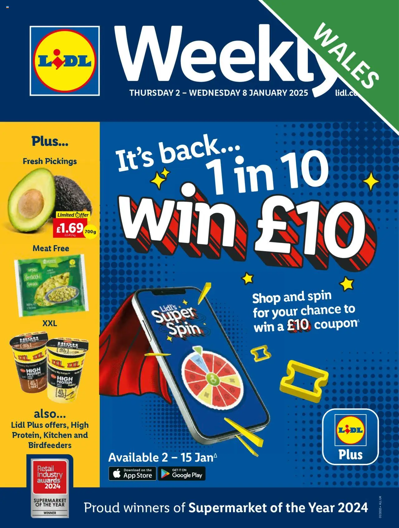 Lidl - Wales Leaflet (02/01/2025 - 08/01/2025) - Offers Online