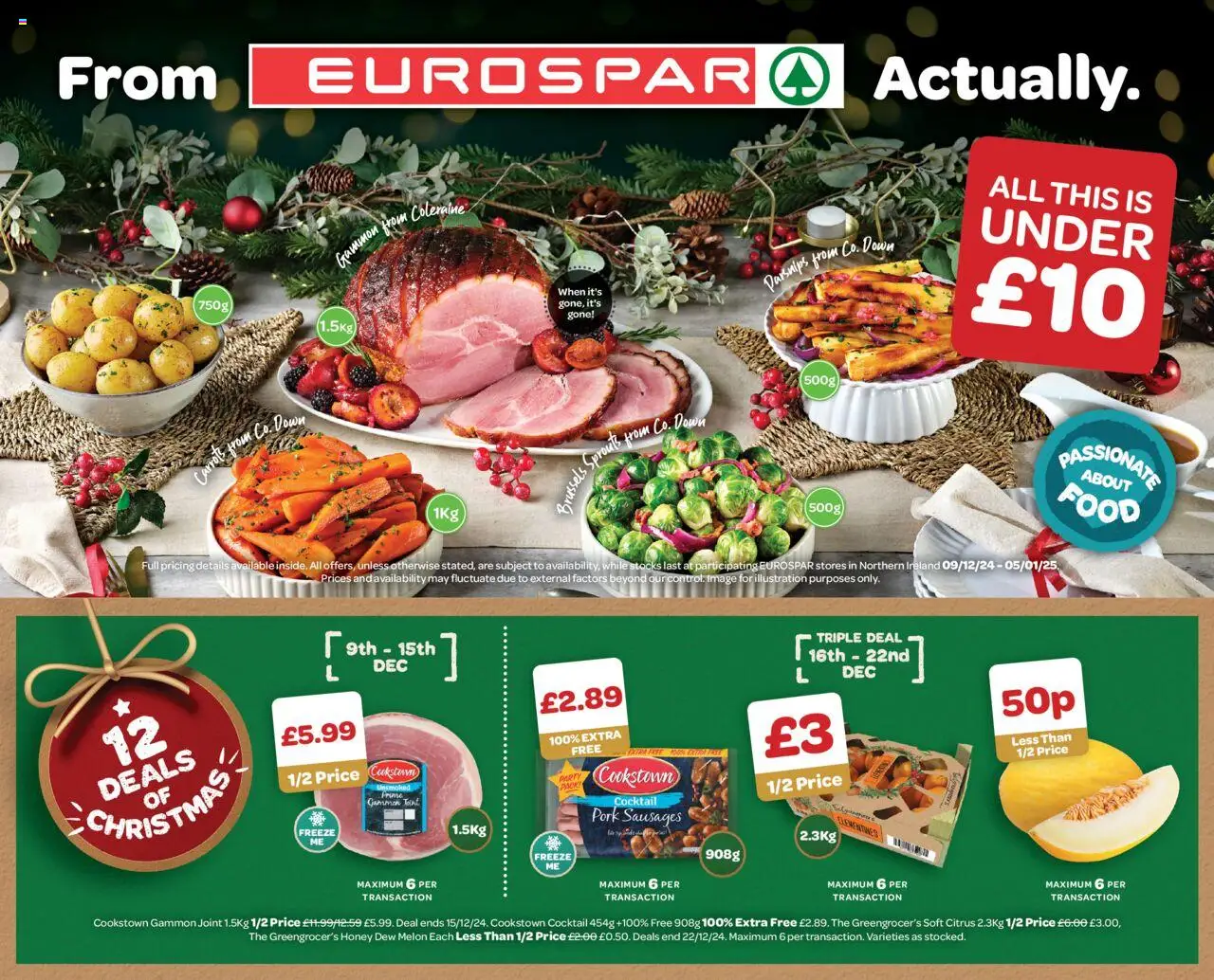 Spar Christmas 2024 offers 09/12 - 22/12 || Deals & Sales