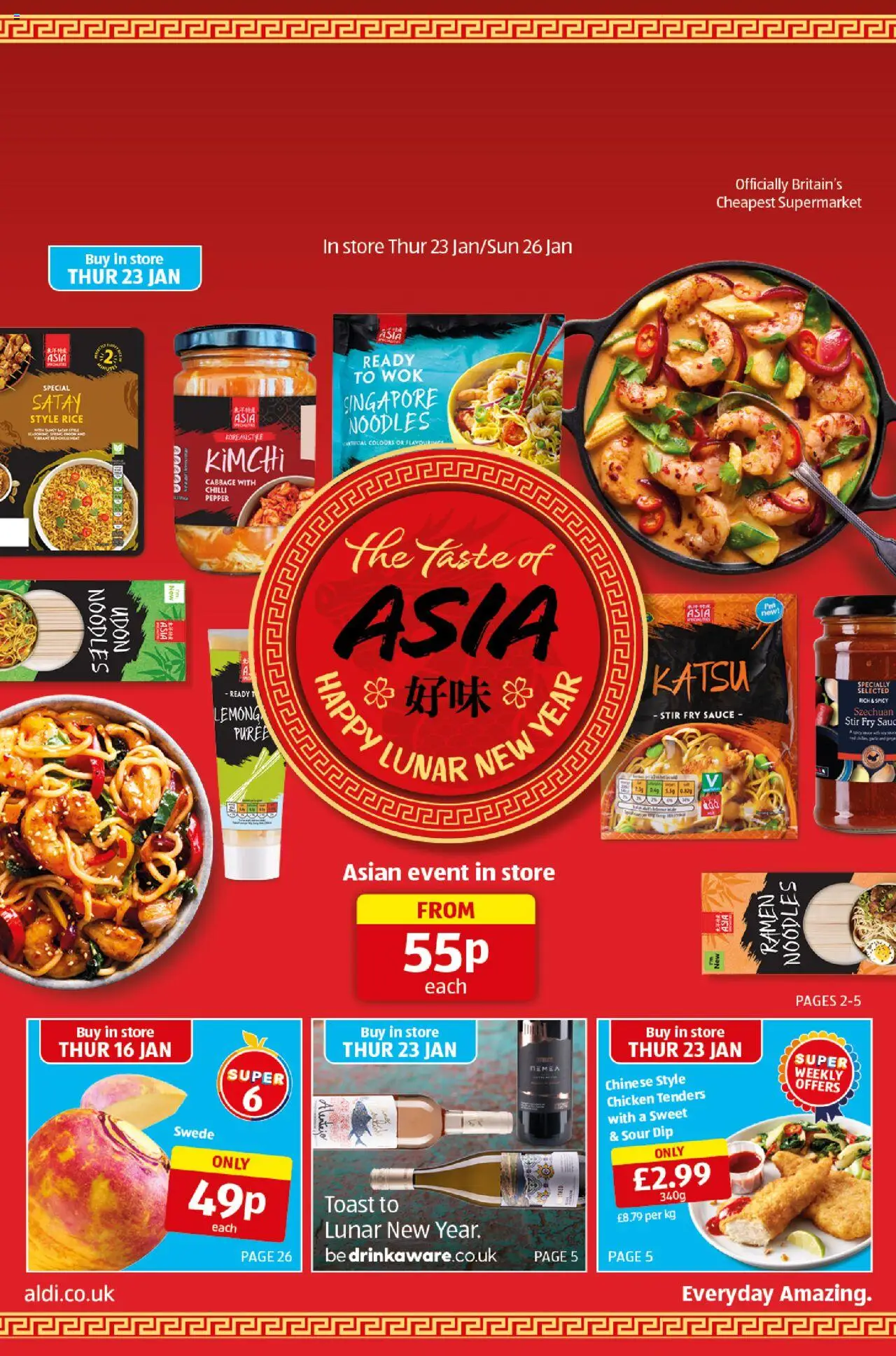 Aldi - Weekly offers Scottish Specialbuys (23/01/2025 - 26/01/2025) - Offers Online