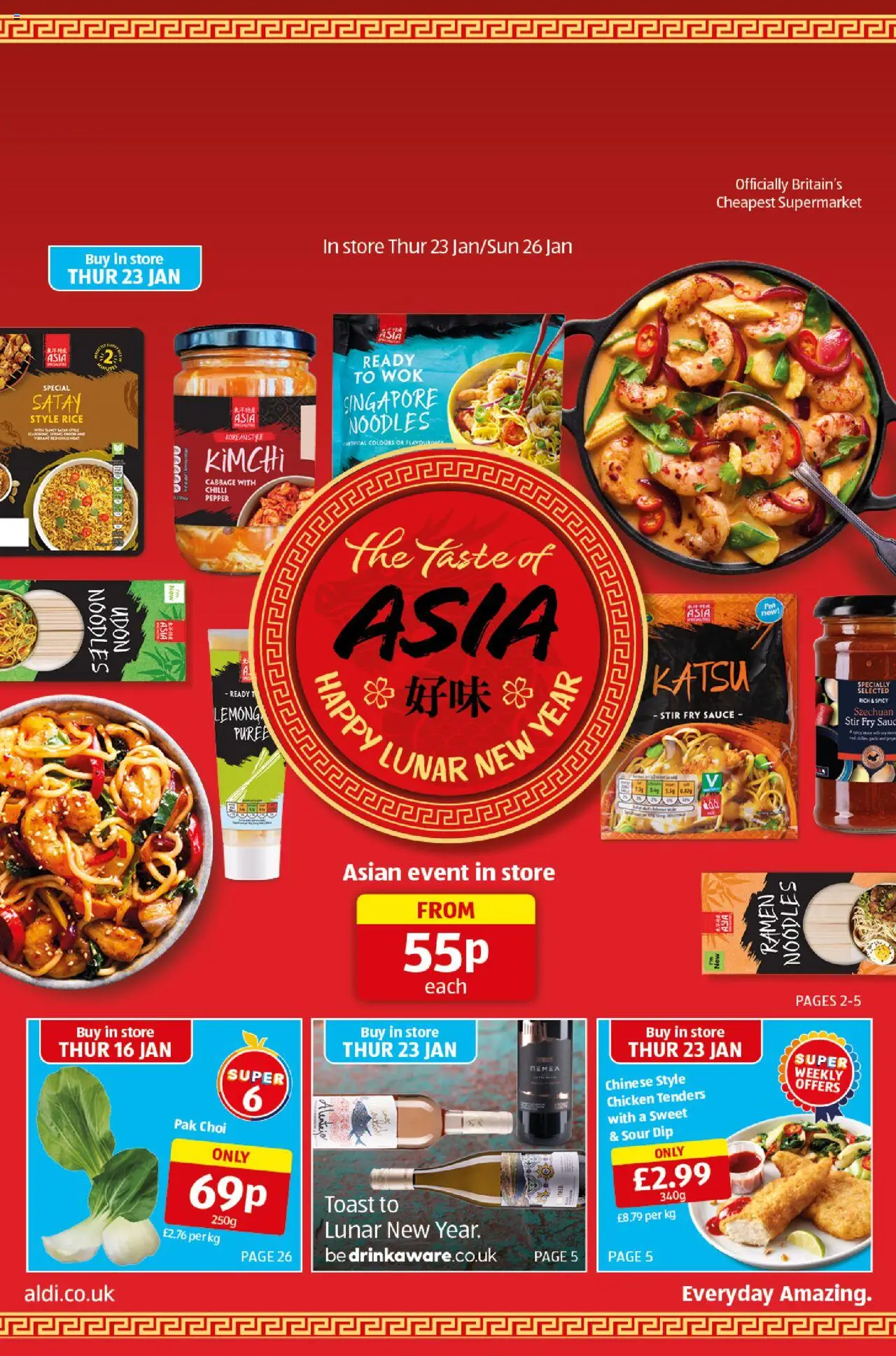 Aldi - Weekly offers UK Specialbuys (23/01/2025 - 26/01/2025) - Offers Online