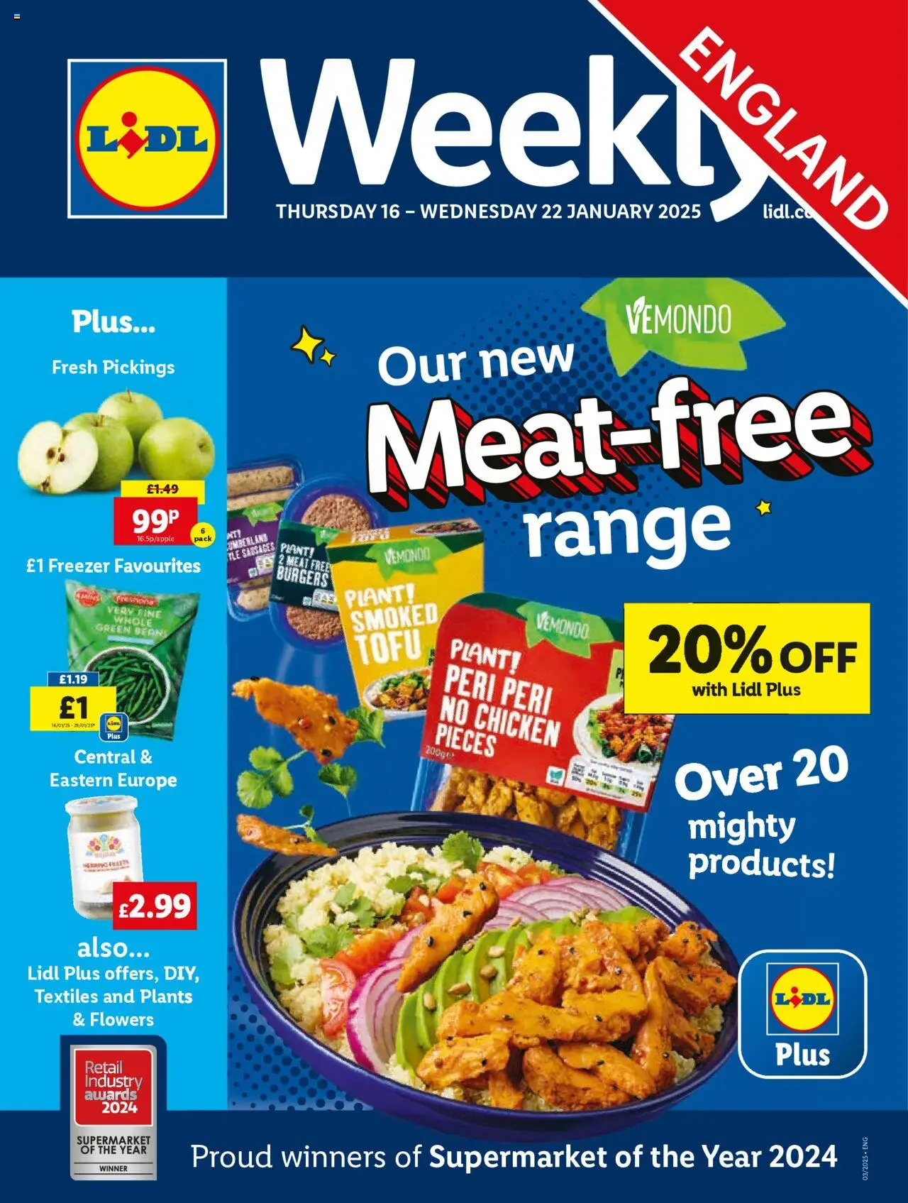 Lidl - Lidl Weekly (16/01/2025 - 22/01/2025) - Offers Online