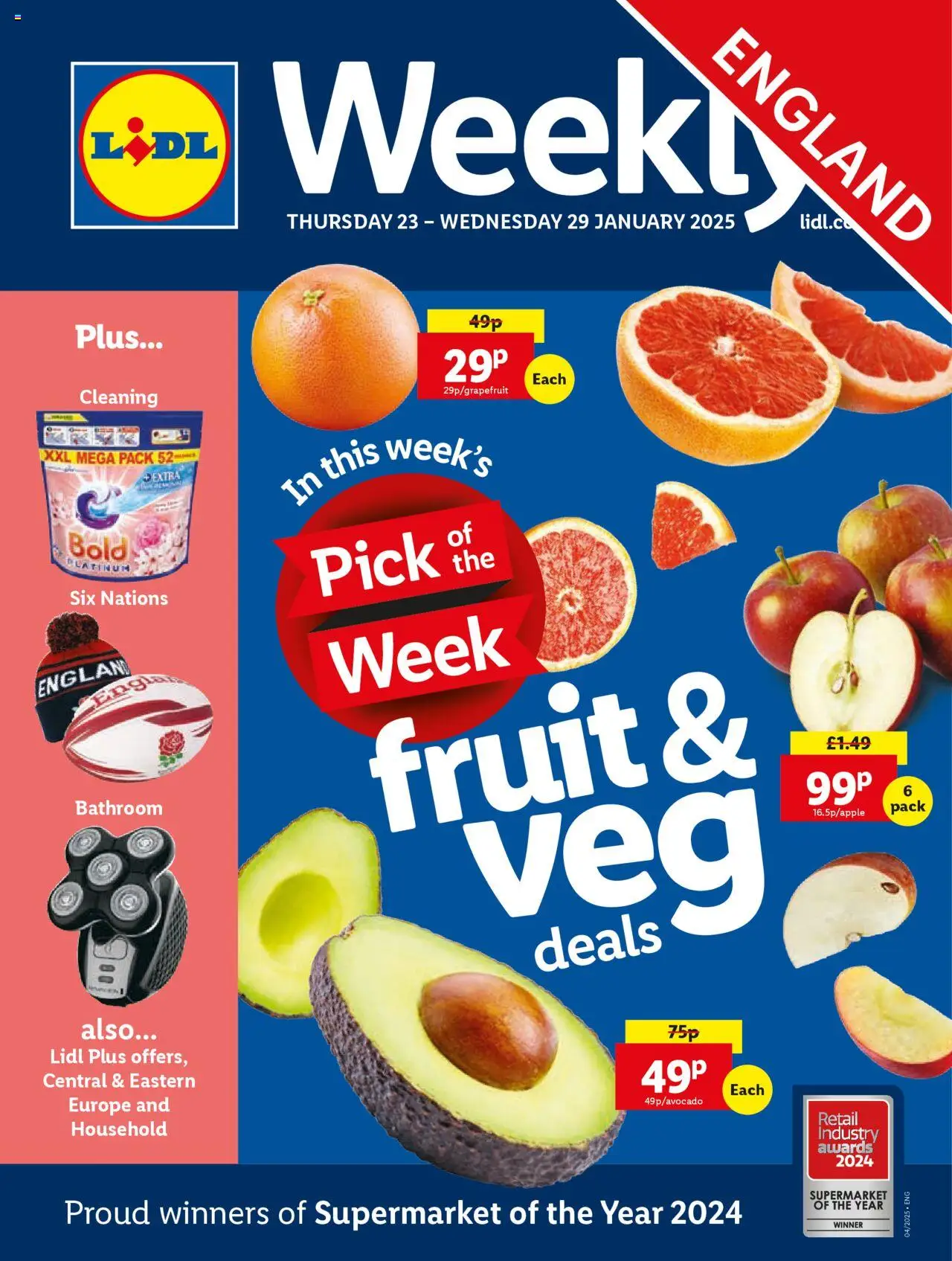 Lidl - Lidl Weekly (23/01/2025 - 29/01/2025) - Offers Online