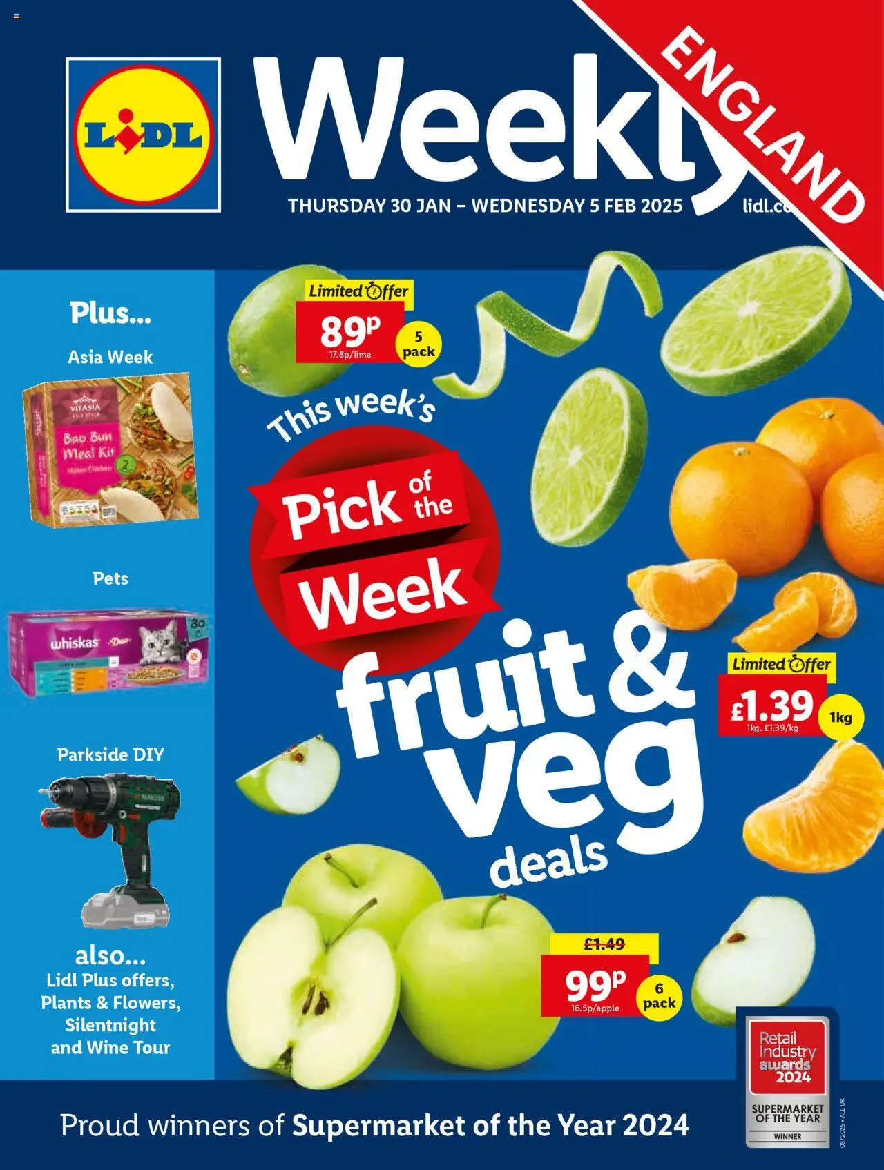 Lidl - Lidl Weekly (30/01/2025 - 05/02/2025) - Offers Online