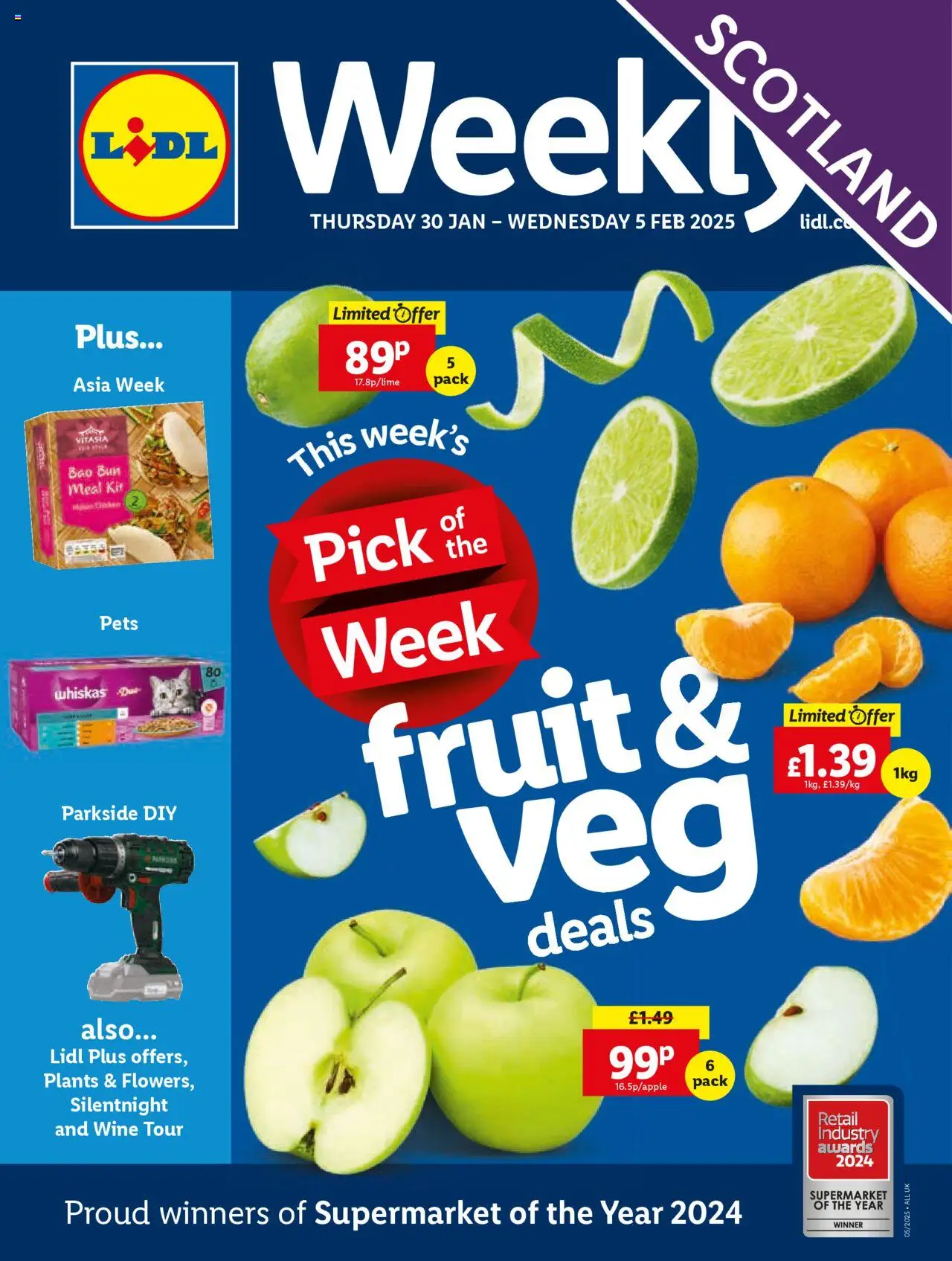 Lidl - Lidl Weekly Scotland (30/01/2025 - 05/02/2025) - Offers Online