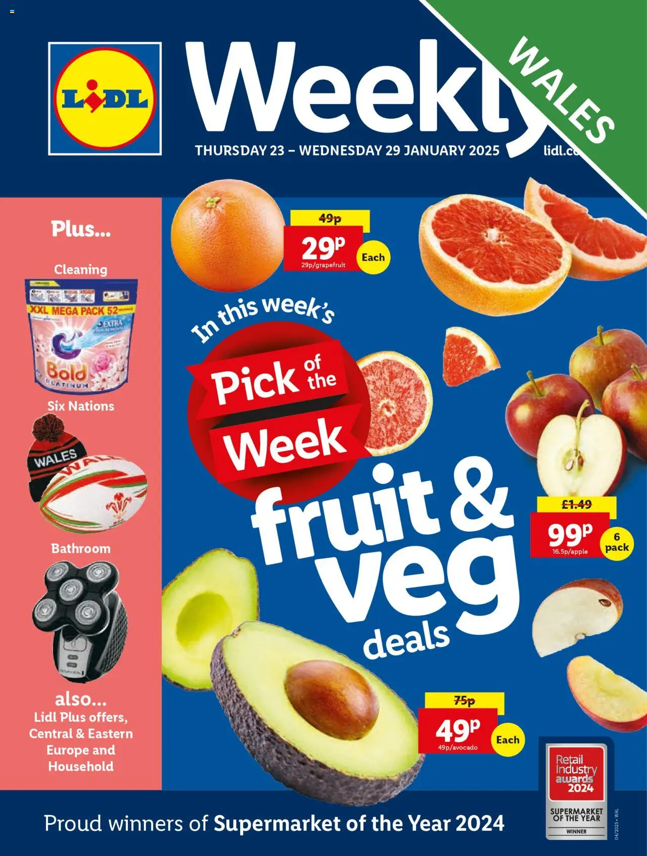 Lidl - Lidl Weekly Wales (23/01/2025 - 29/01/2025) - Offers Online