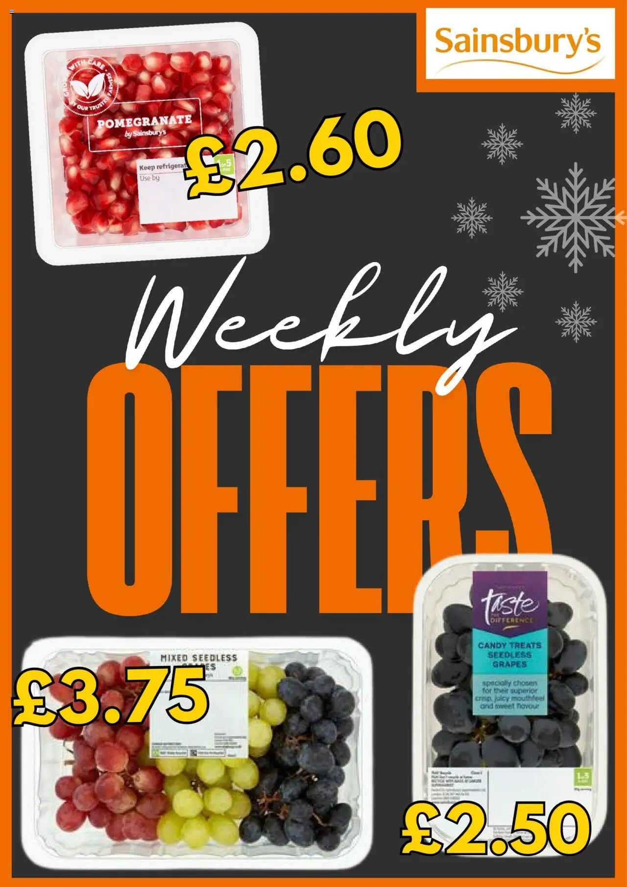 Sainsbury's - Weekly offers (from Tuesday 14/01/2025) - Offers Online