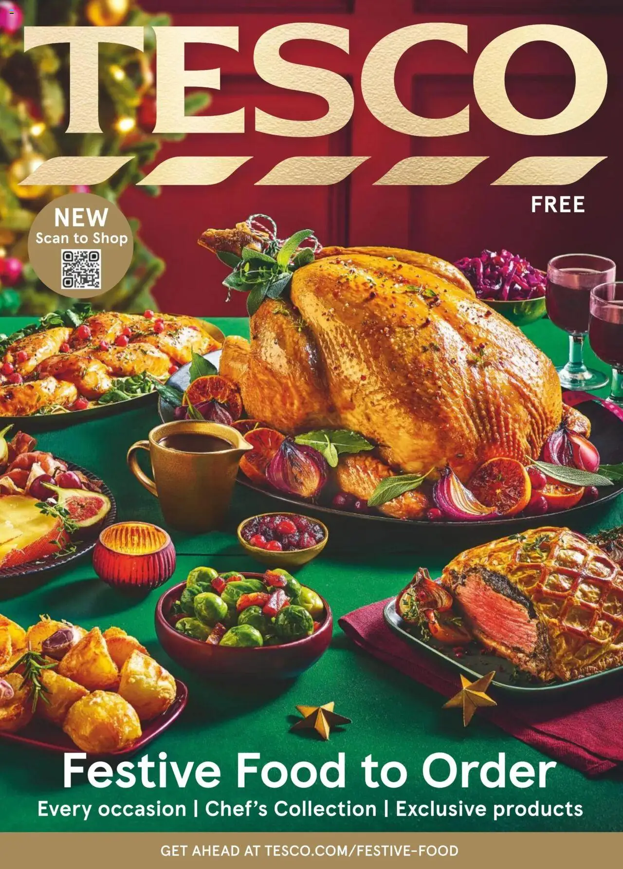 Tesco - Festive Food To Order 2024 (from Wednesday 02/10/2024) - Offers Online