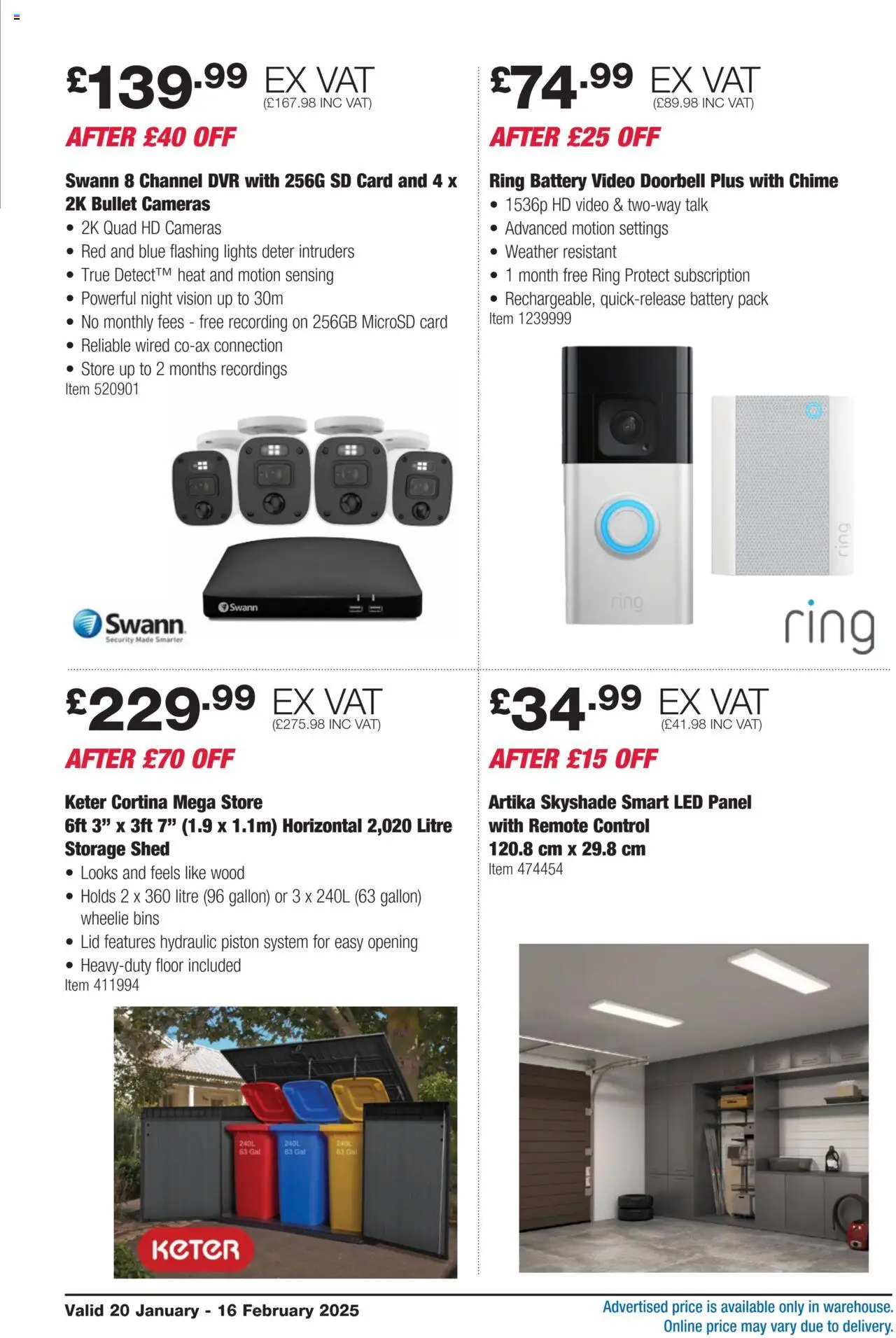 Costco shop Member-Only Savings valid from 20/01/2025 - Page number 2