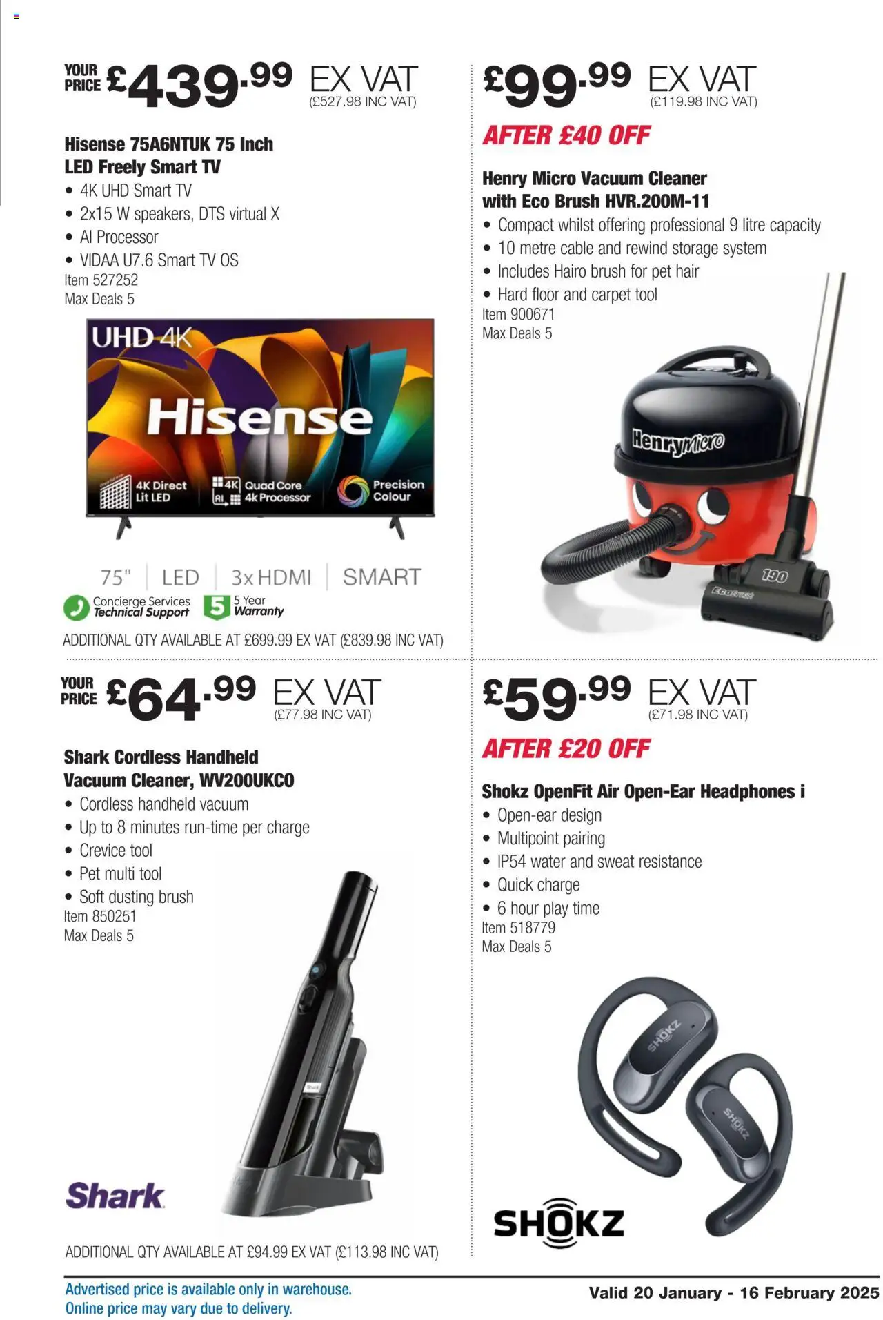 Costco shop Member-Only Savings valid from 20/01/2025 - Page number 3