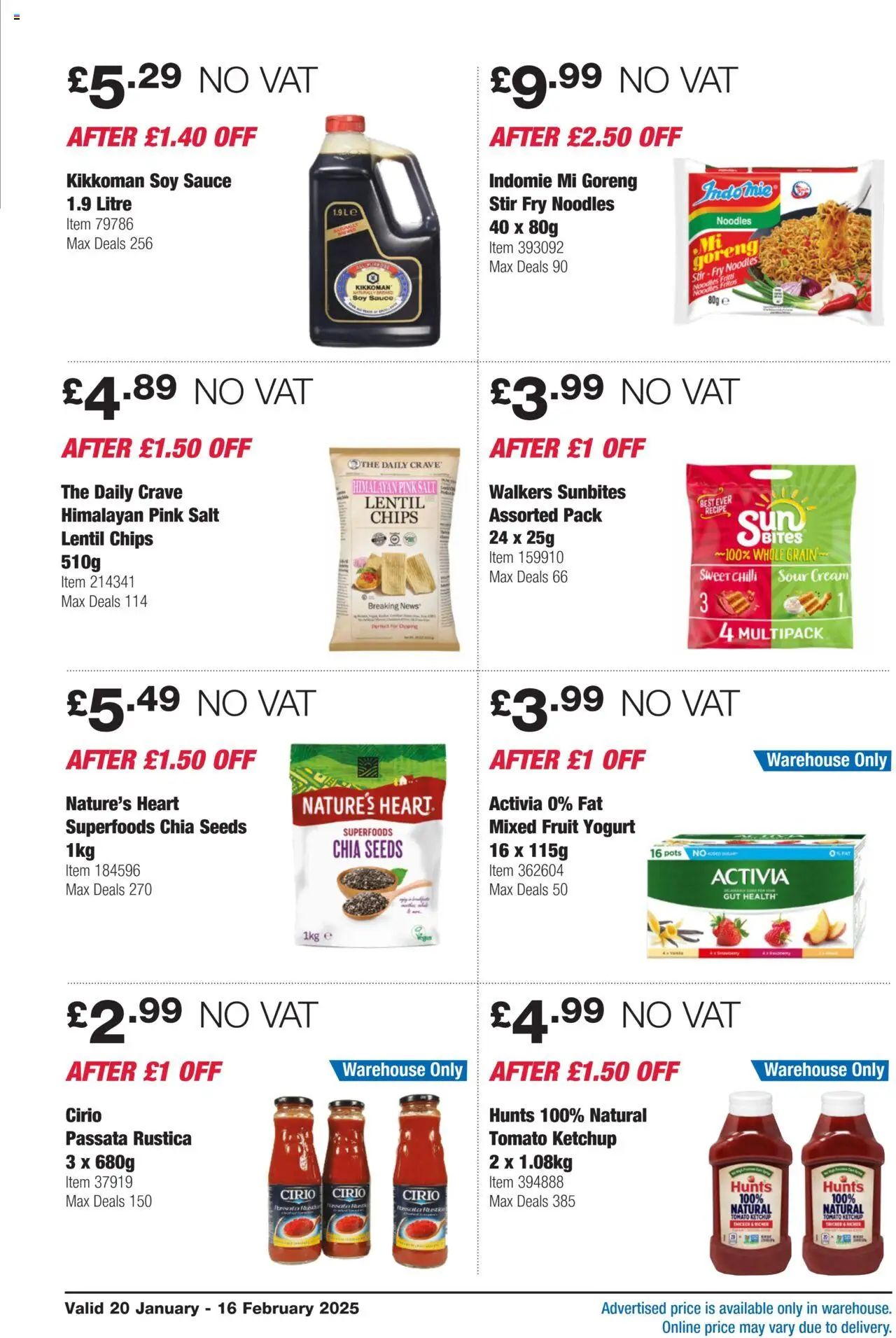 Costco shop Member-Only Savings valid from 20/01/2025 - Page number 8