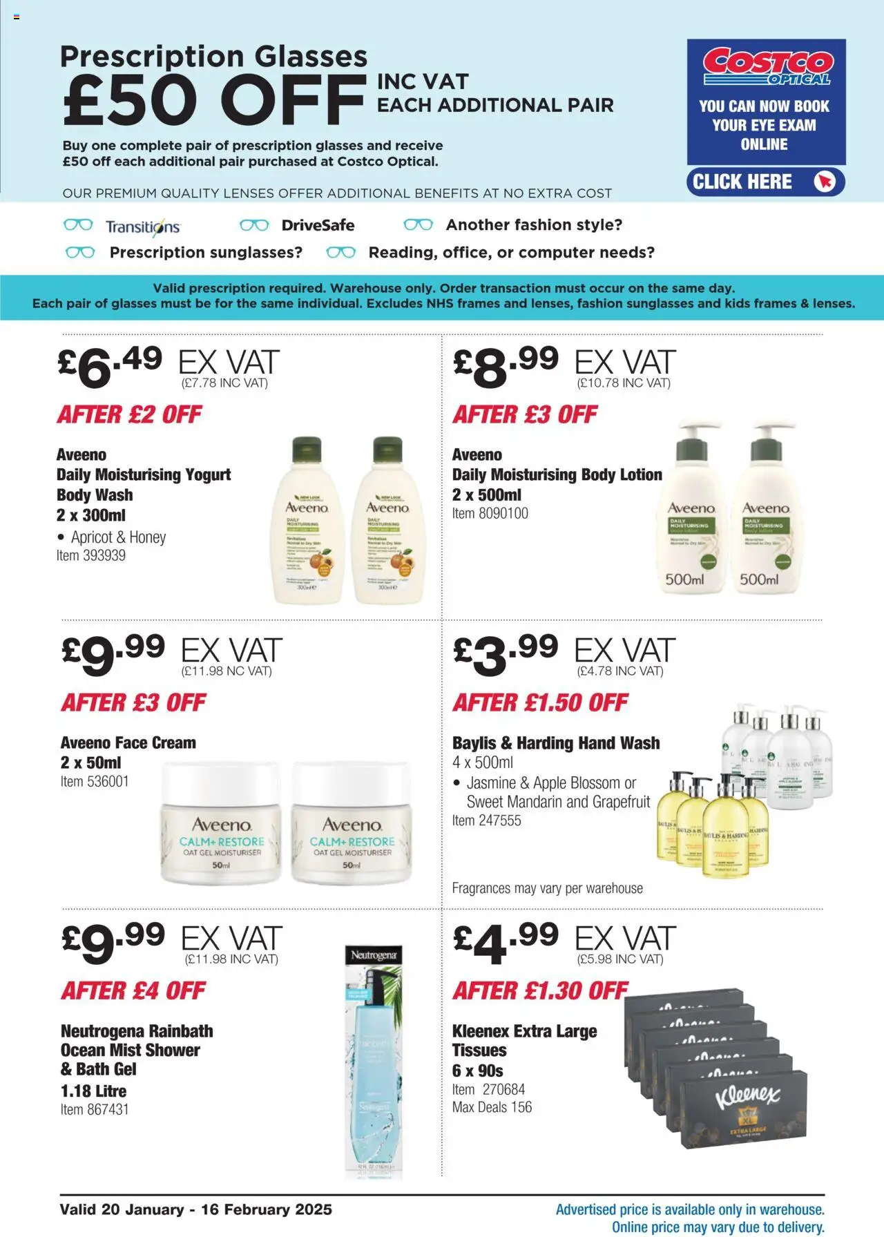 Costco shop Member-Only Savings valid from 20/01/2025 - Page number 14