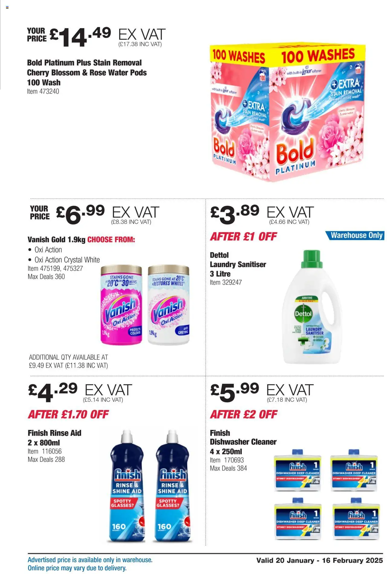 Costco shop Member-Only Savings valid from 20/01/2025 - Page number 17