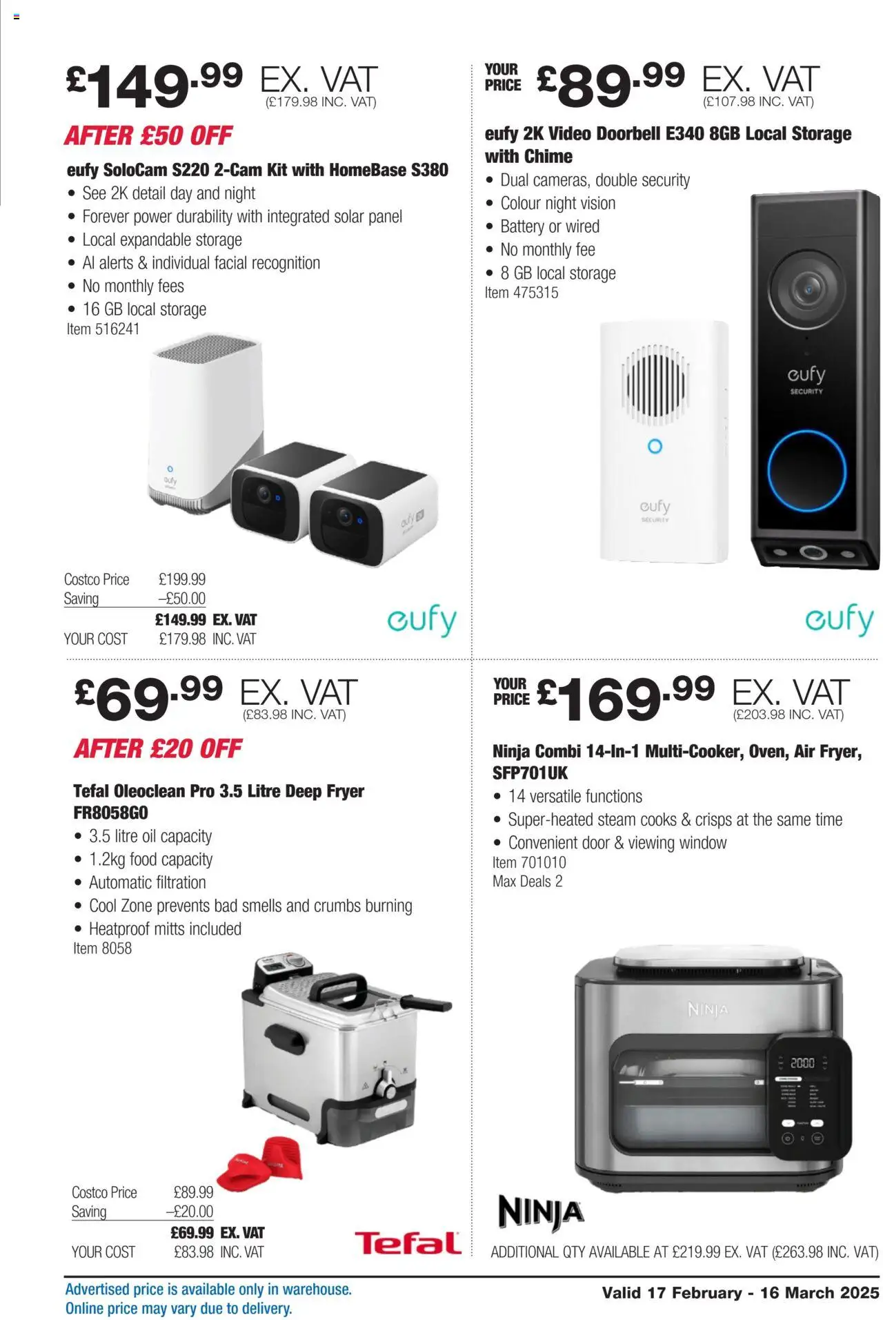 Costco shop Member-Only Savings valid from 17/02/2025 - Page number 3