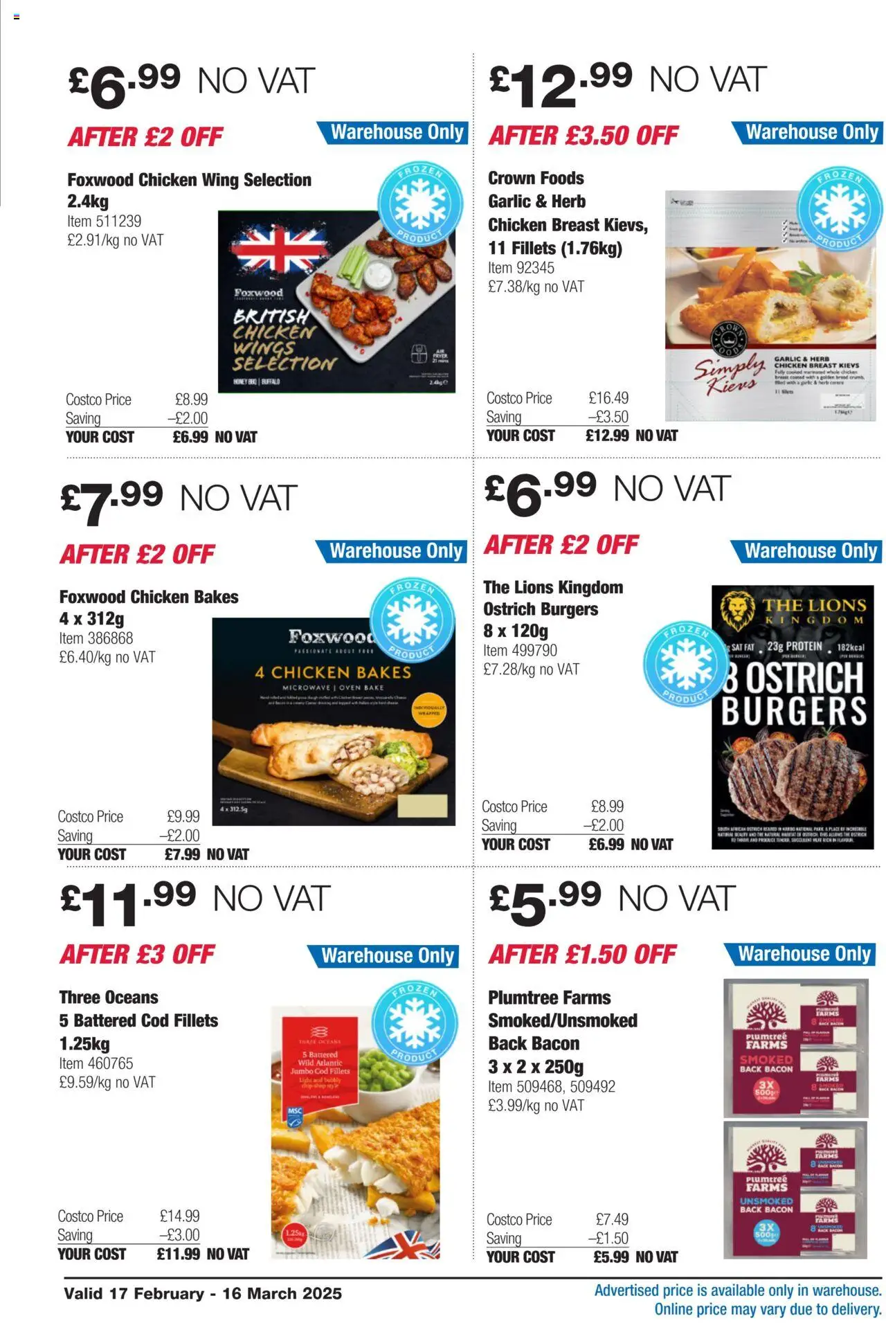Costco shop Member-Only Savings valid from 17/02/2025 - Page number 8