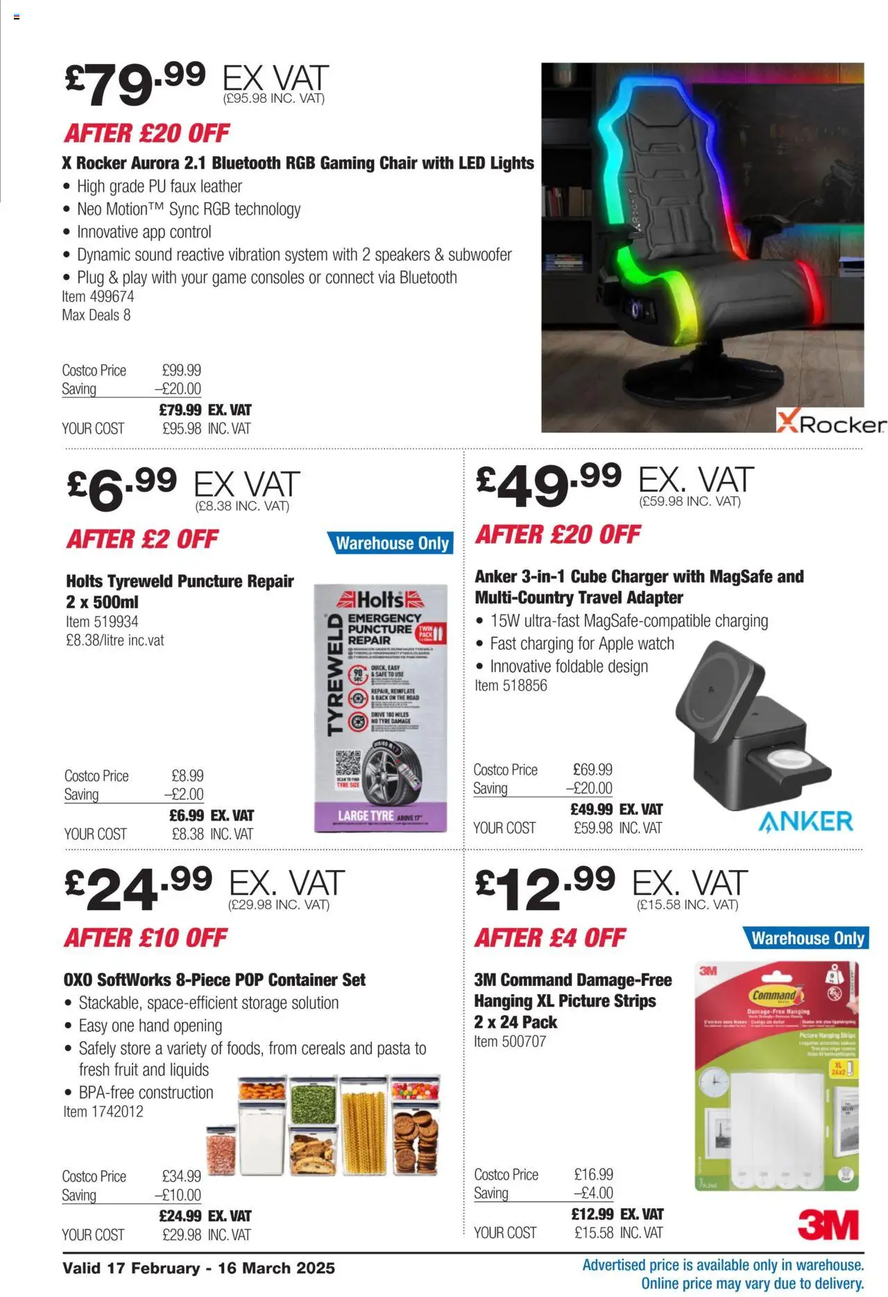 Costco shop Member-Only Savings valid from 17/02/2025 - Page number 6