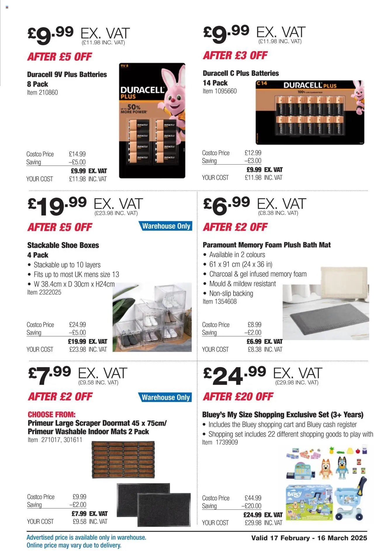 Costco shop Member-Only Savings valid from 17/02/2025 - Page number 7