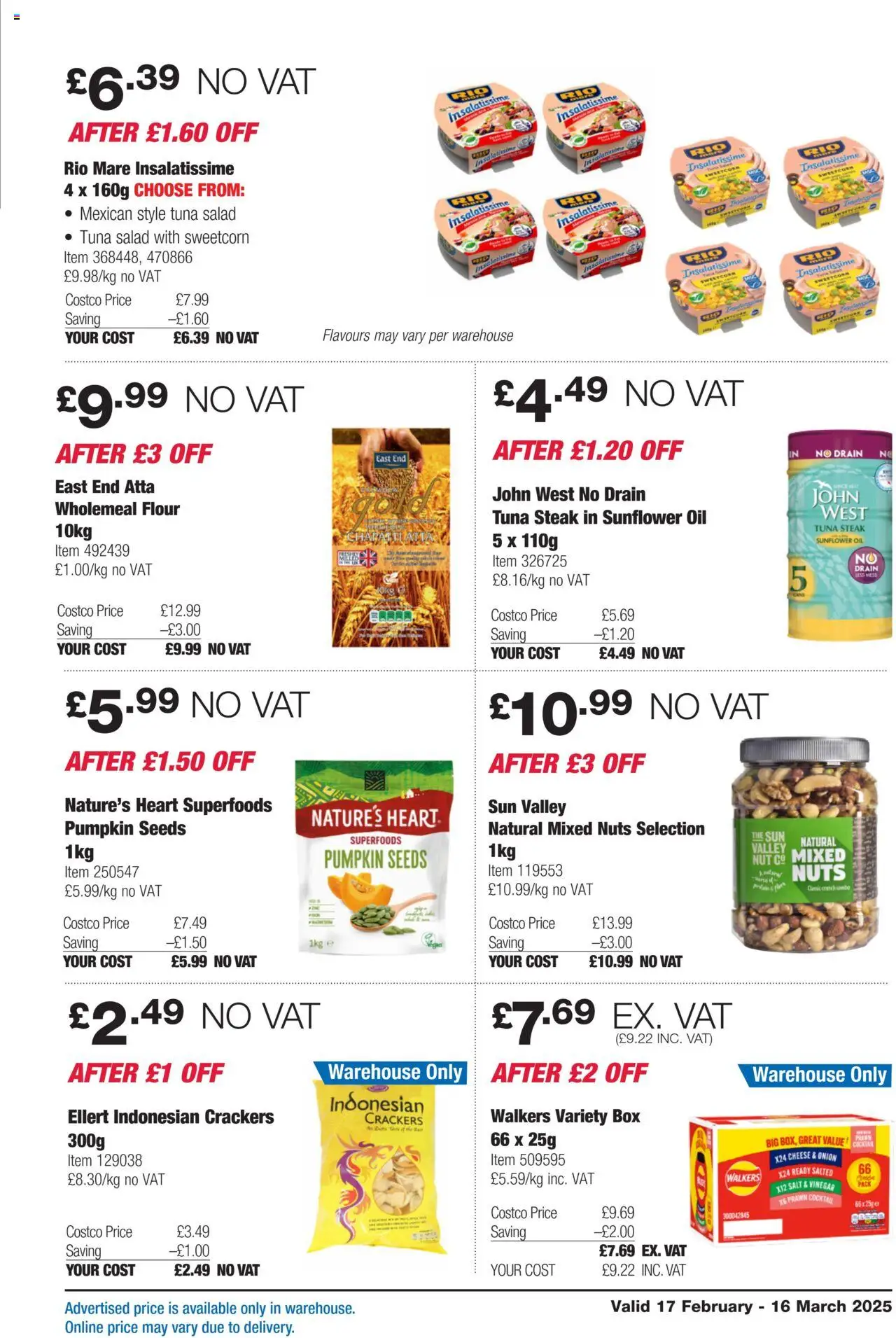 Costco shop Member-Only Savings valid from 17/02/2025 - Page number 9