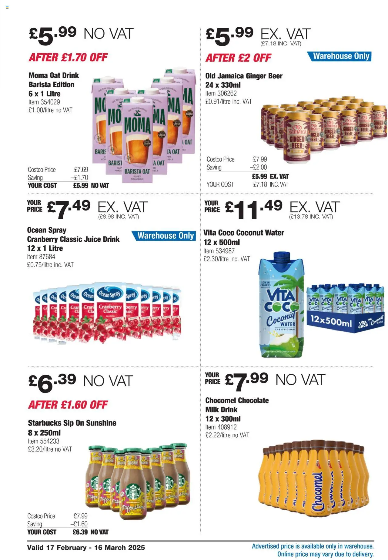 Costco shop Member-Only Savings valid from 17/02/2025 - Page number 10