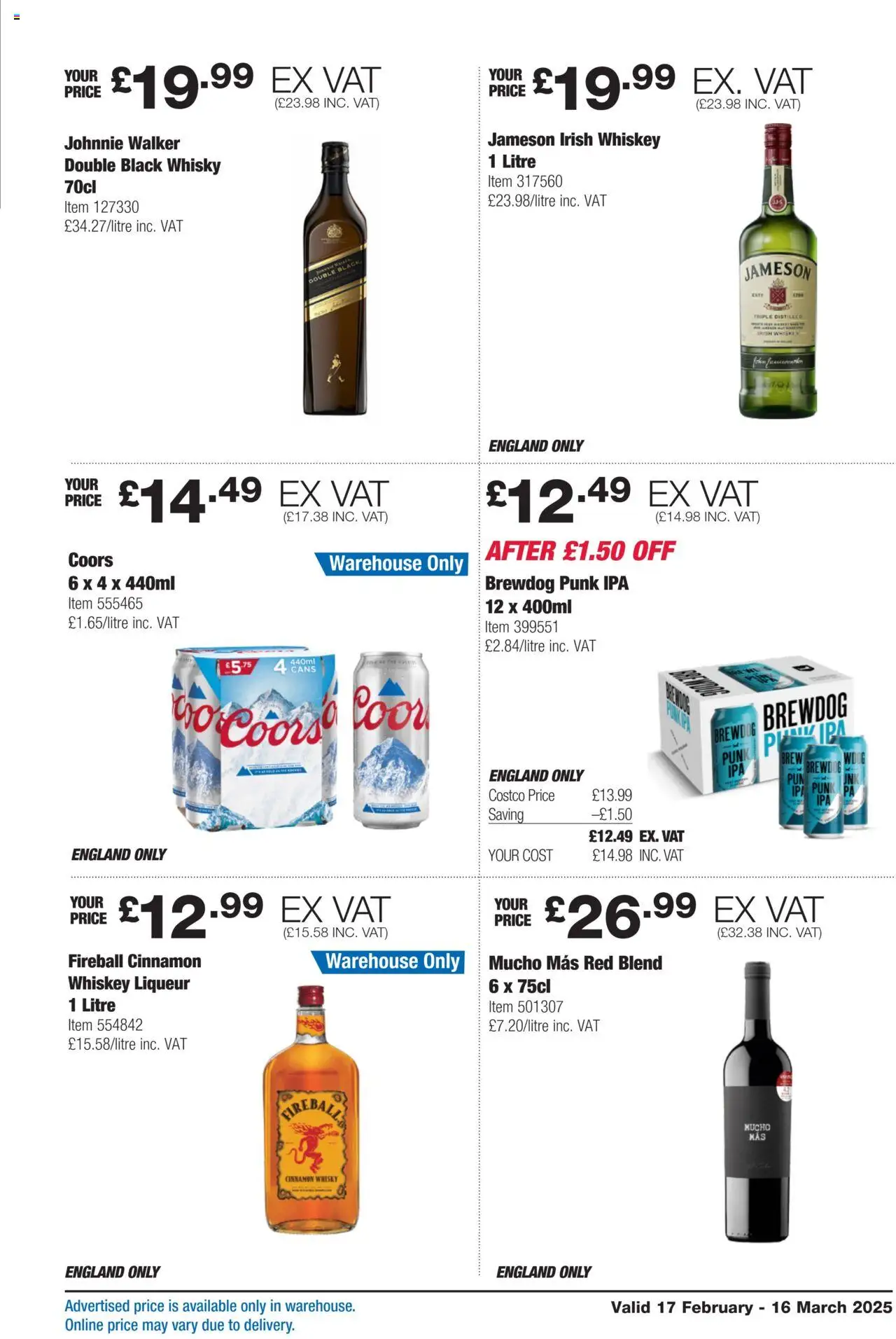 Costco shop Member-Only Savings valid from 17/02/2025 - Page number 11