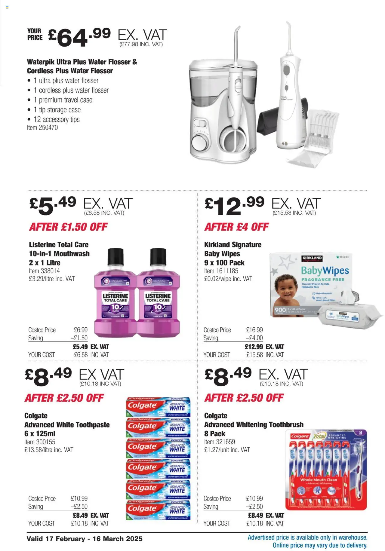 Costco shop Member-Only Savings valid from 17/02/2025 - Page number 14