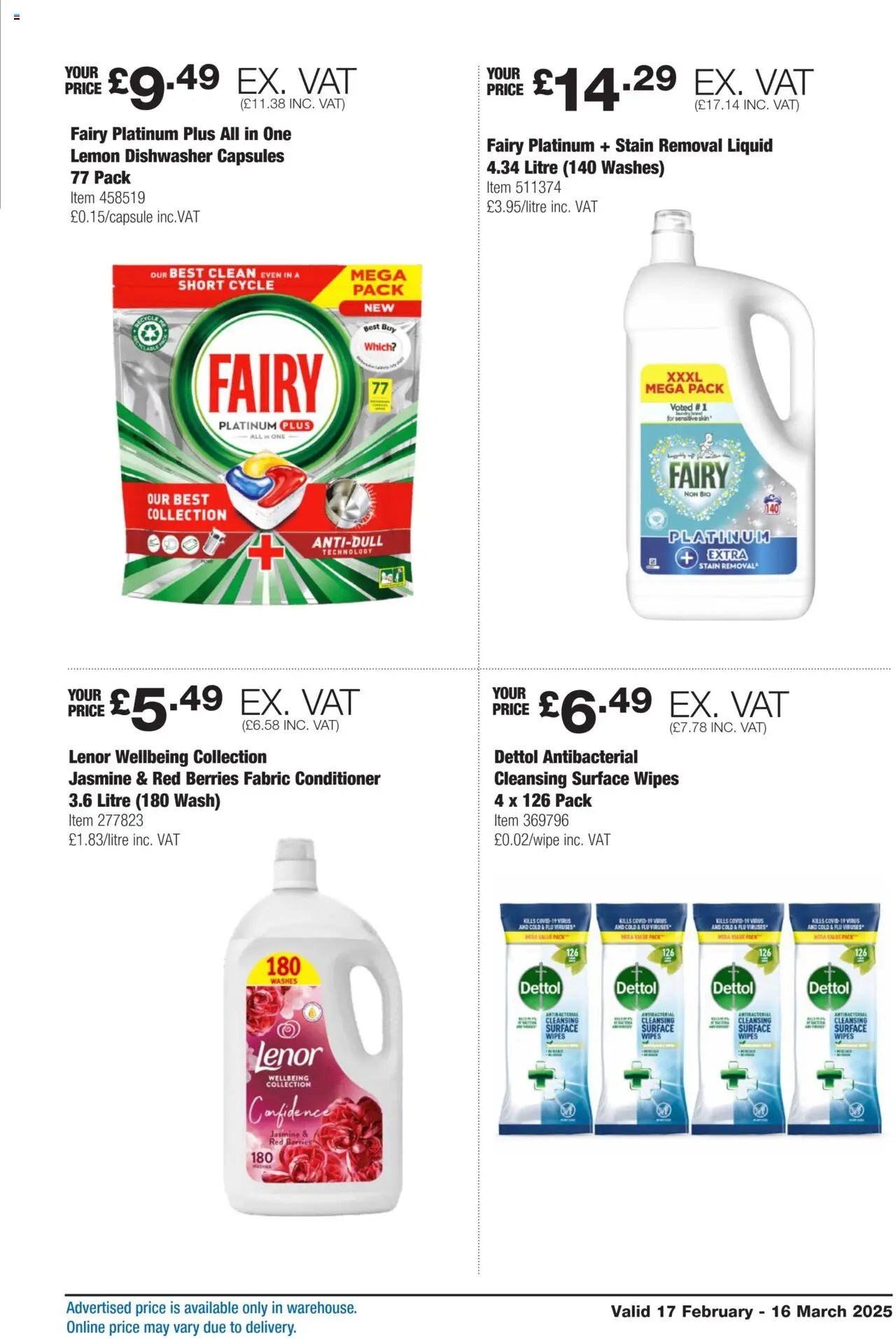 Costco shop Member-Only Savings valid from 17/02/2025 - Page number 17