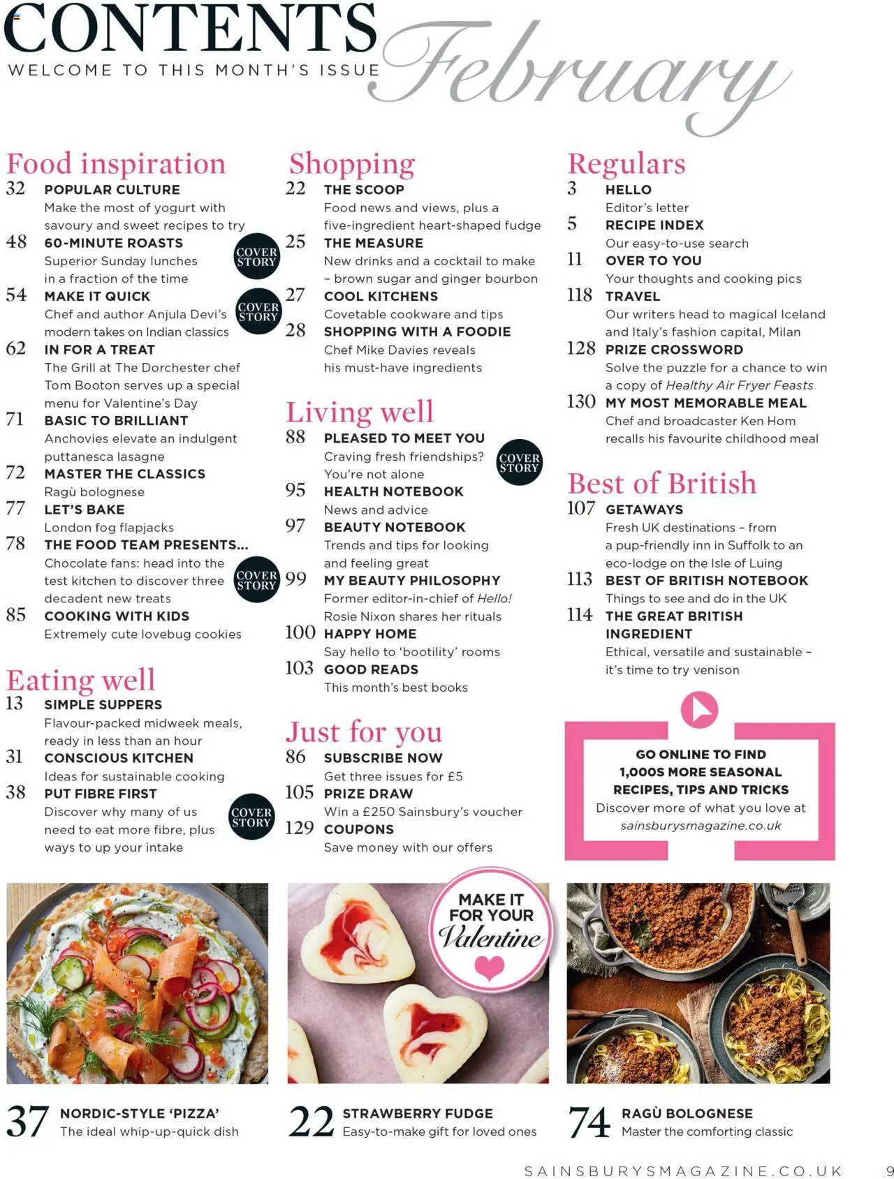 Sainsbury's shop Magazine Collection – February 2025 valid from 01/02/2025 - Page number 9