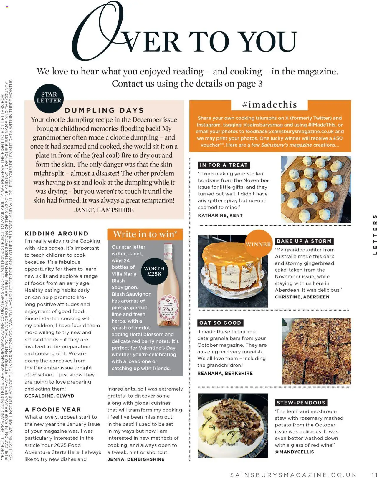 Sainsbury's shop Magazine Collection – February 2025 valid from 01/02/2025 - Page number 11