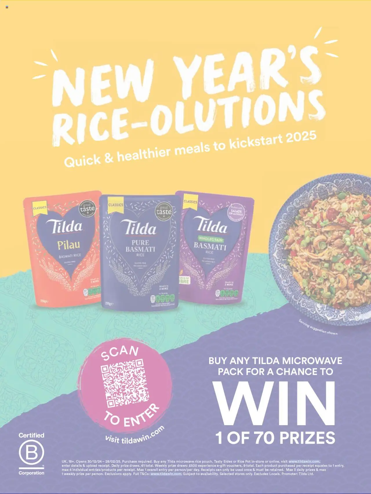 Waitrose shop February 2025 valid from 01/02/2025 - Page number 14 - Rice, Pot, Microwave