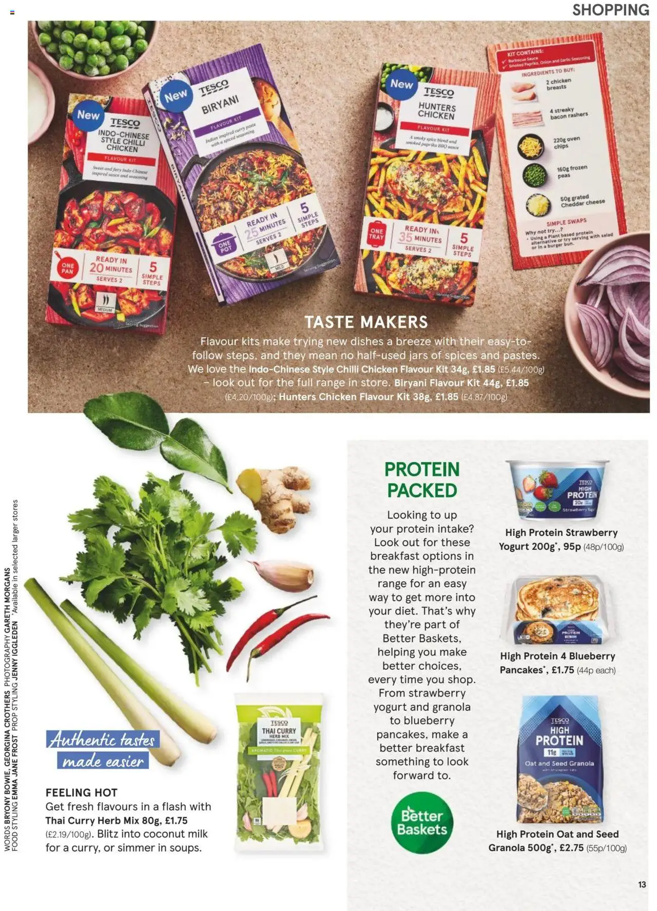 Tesco shop Tesco Magazine - February 2025 valid from 01/02/2025 - Page number 13