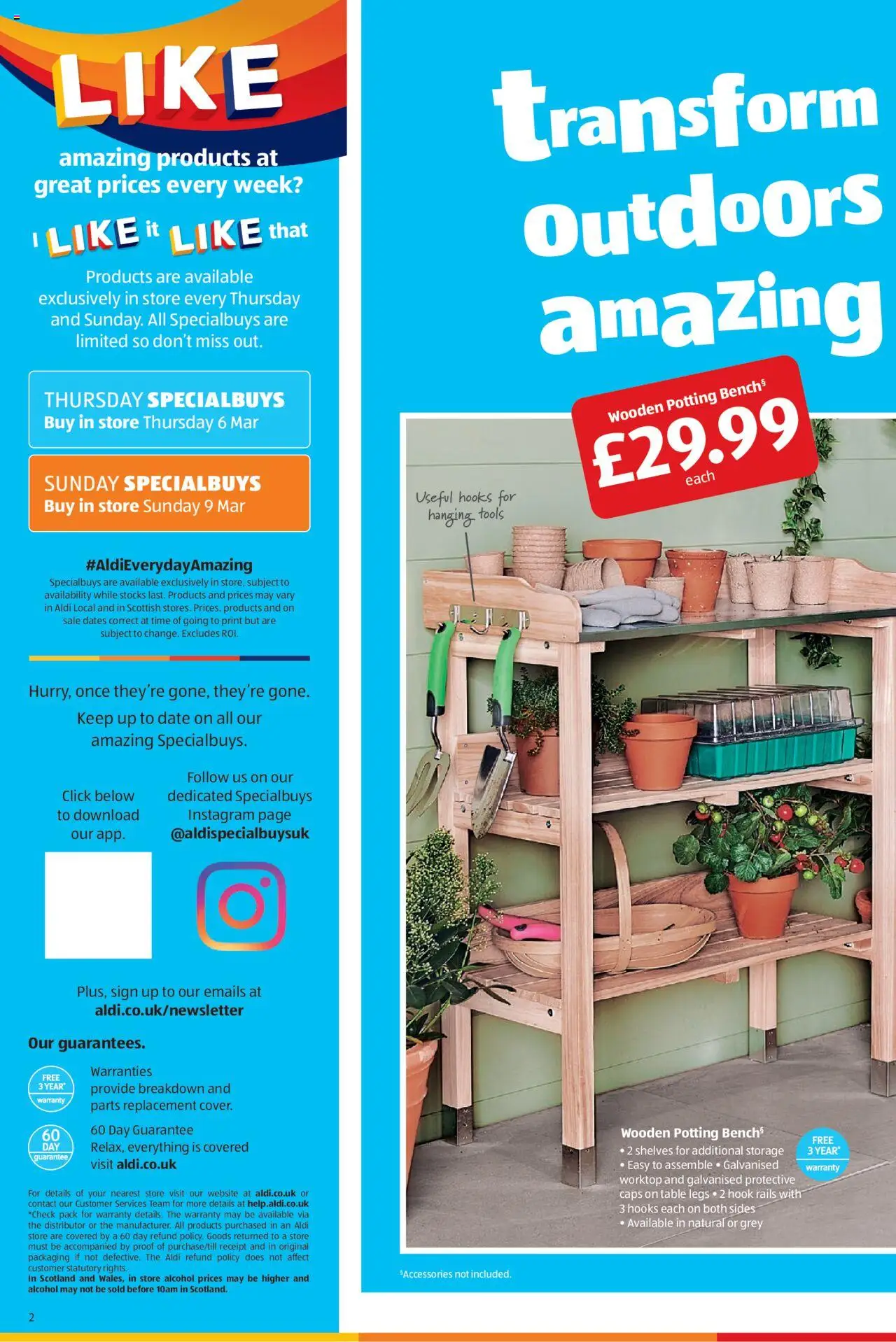 Aldi shop Weekly offers Scottish Specialbuys valid from 06/03/2025 - Page number 2