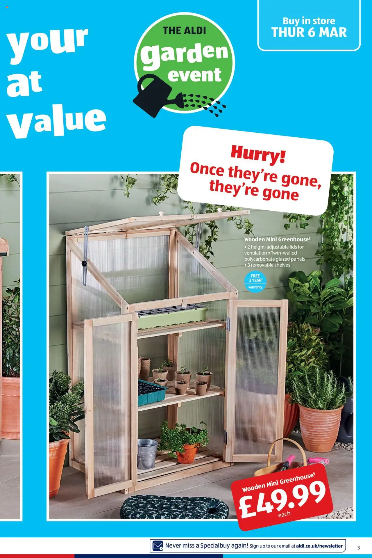 Aldi shop Weekly offers Scottish Specialbuys valid from 06/03/2025 - Page number 3