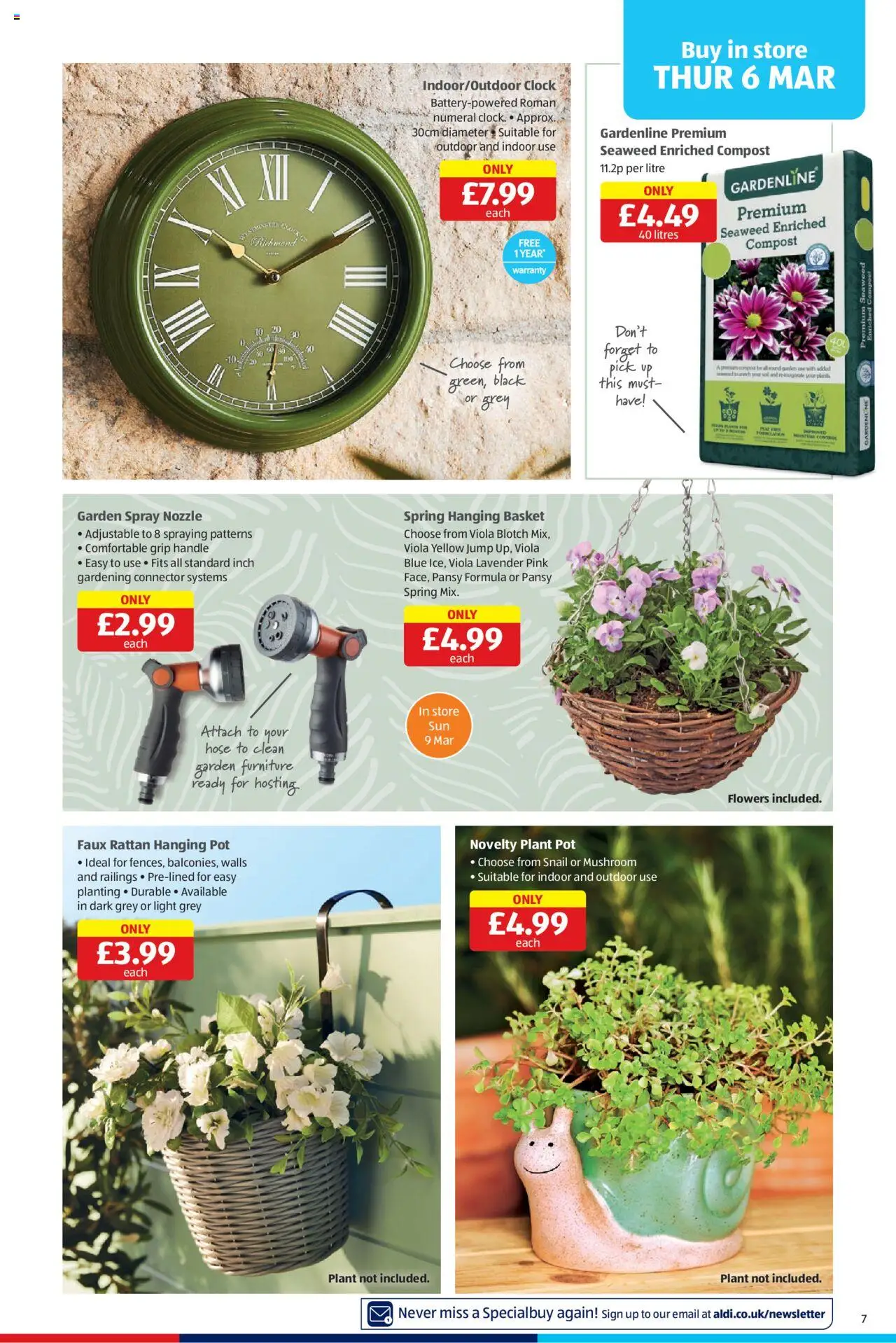 Aldi shop Weekly offers Scottish Specialbuys valid from 06/03/2025 - Page number 7