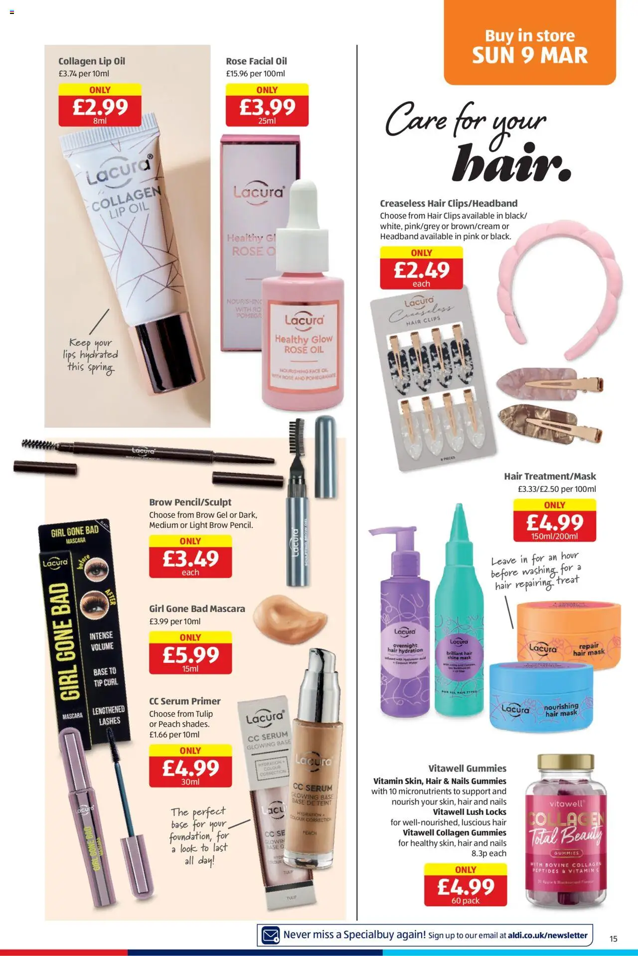 Aldi shop Weekly offers Scottish Specialbuys valid from 06/03/2025 - Page number 15