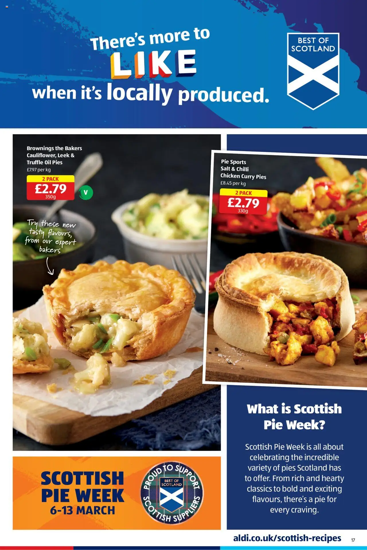 Aldi shop Weekly offers Scottish Specialbuys valid from 06/03/2025 - Page number 17