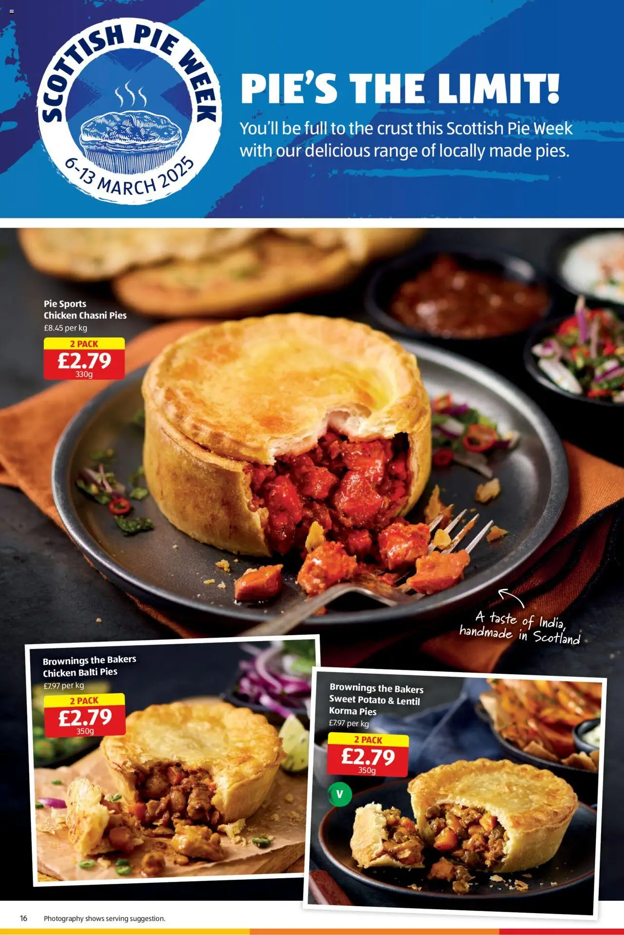 Aldi shop Weekly offers Scottish Specialbuys valid from 06/03/2025 - Page number 16