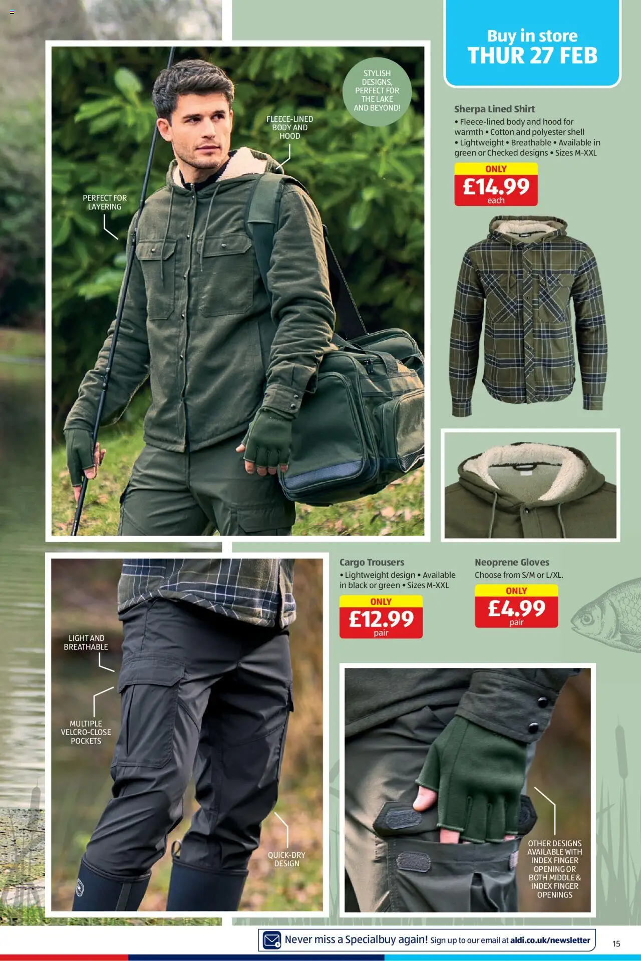Aldi shop Weekly offers UK Specialbuys valid from 27/02/2025 - Page number 15