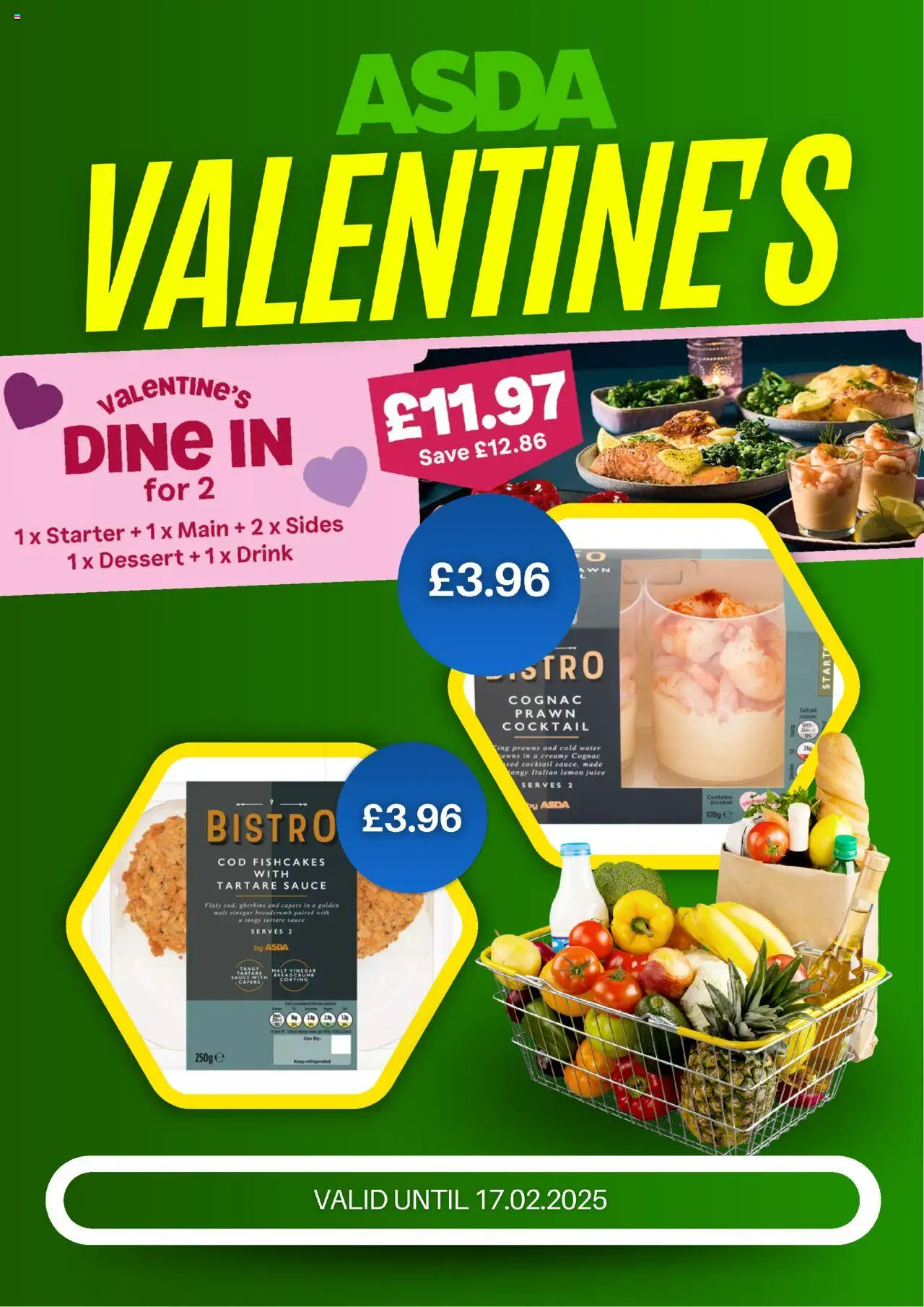 Offers Asda VALENTINE 2025 » from Tuesday 11/02 deals