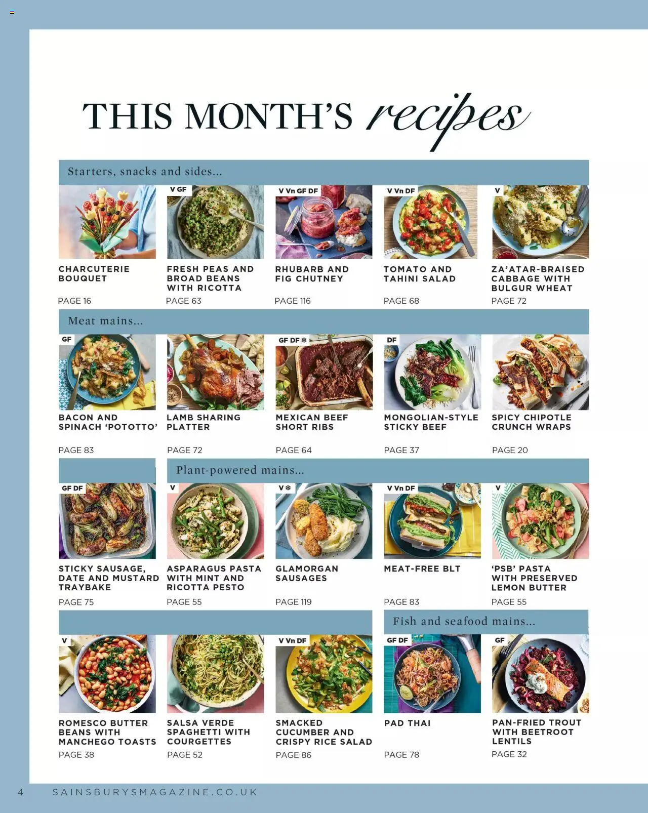 Sainsbury's shop Magazine Collection - March 2025 valid from 01/03/2025 - Page number 4