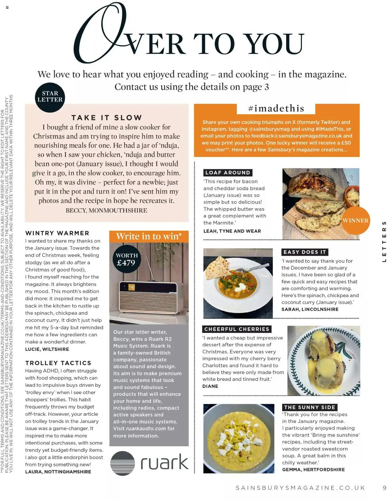 Sainsbury's shop Magazine Collection - March 2025 valid from 01/03/2025 - Page number 9